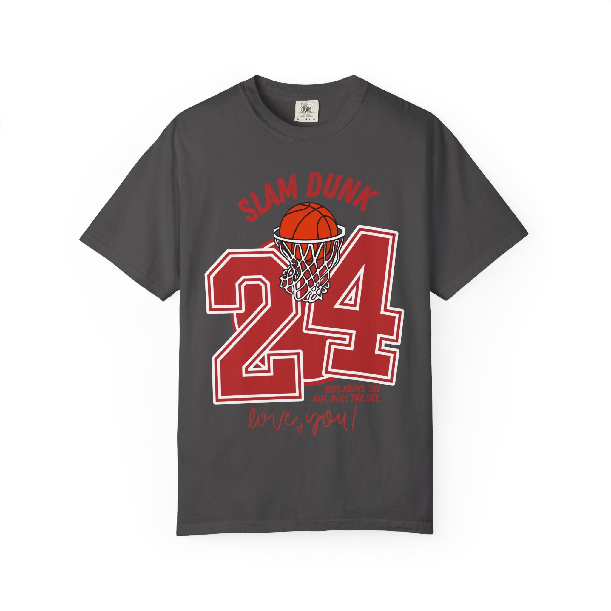 Slam Dunk Basketball T-Shirt – Unisex Garment-Dyed Tee