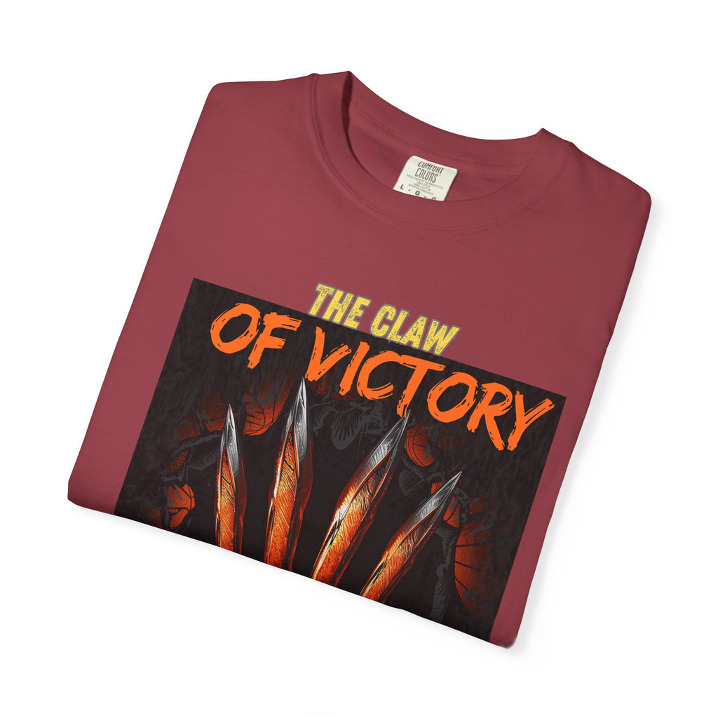 The Claw of Victory – Fierce Basketball Power DesignVictory Basketball Graphic T-Shirt