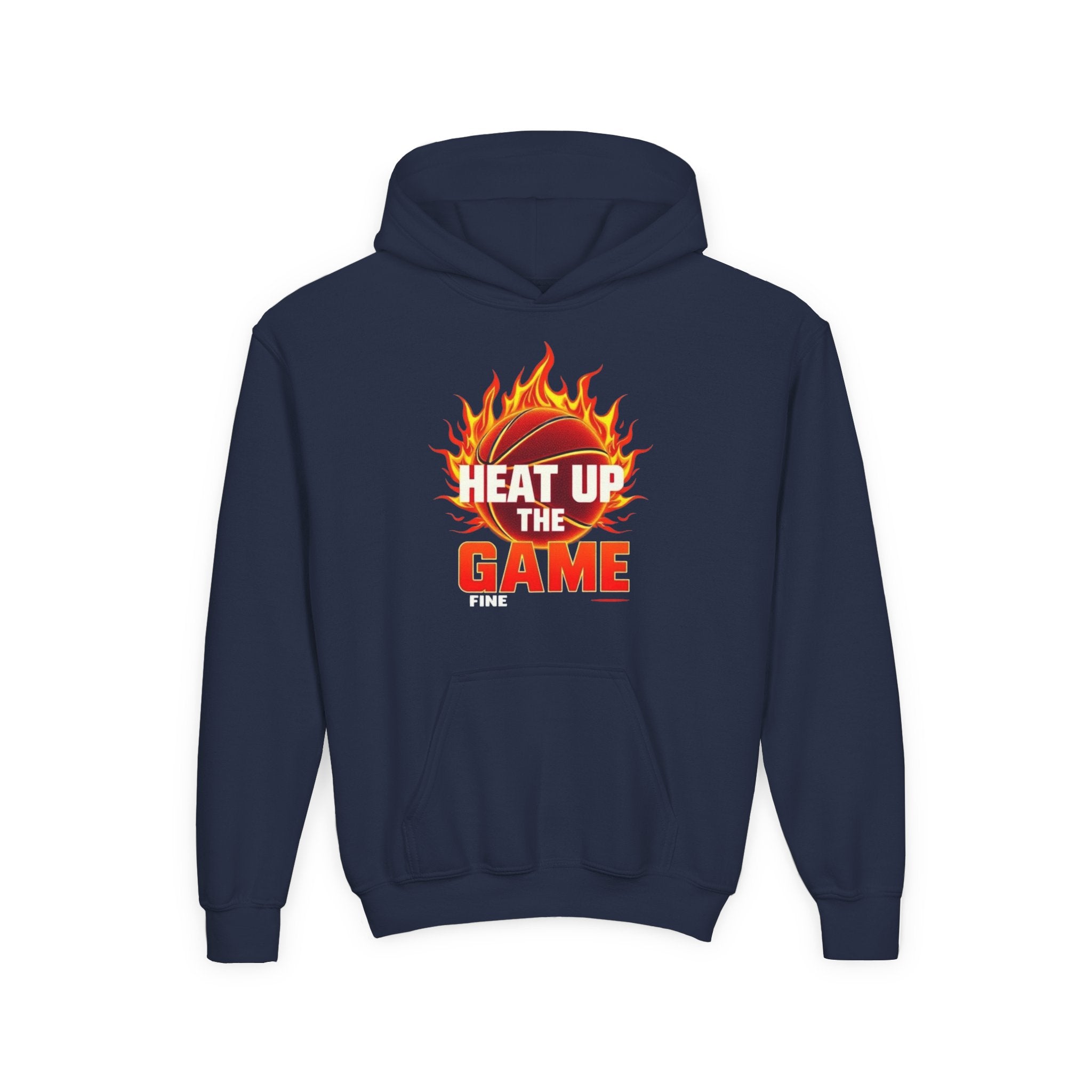 Youth Basketball Hoodie - Heat Up the Game