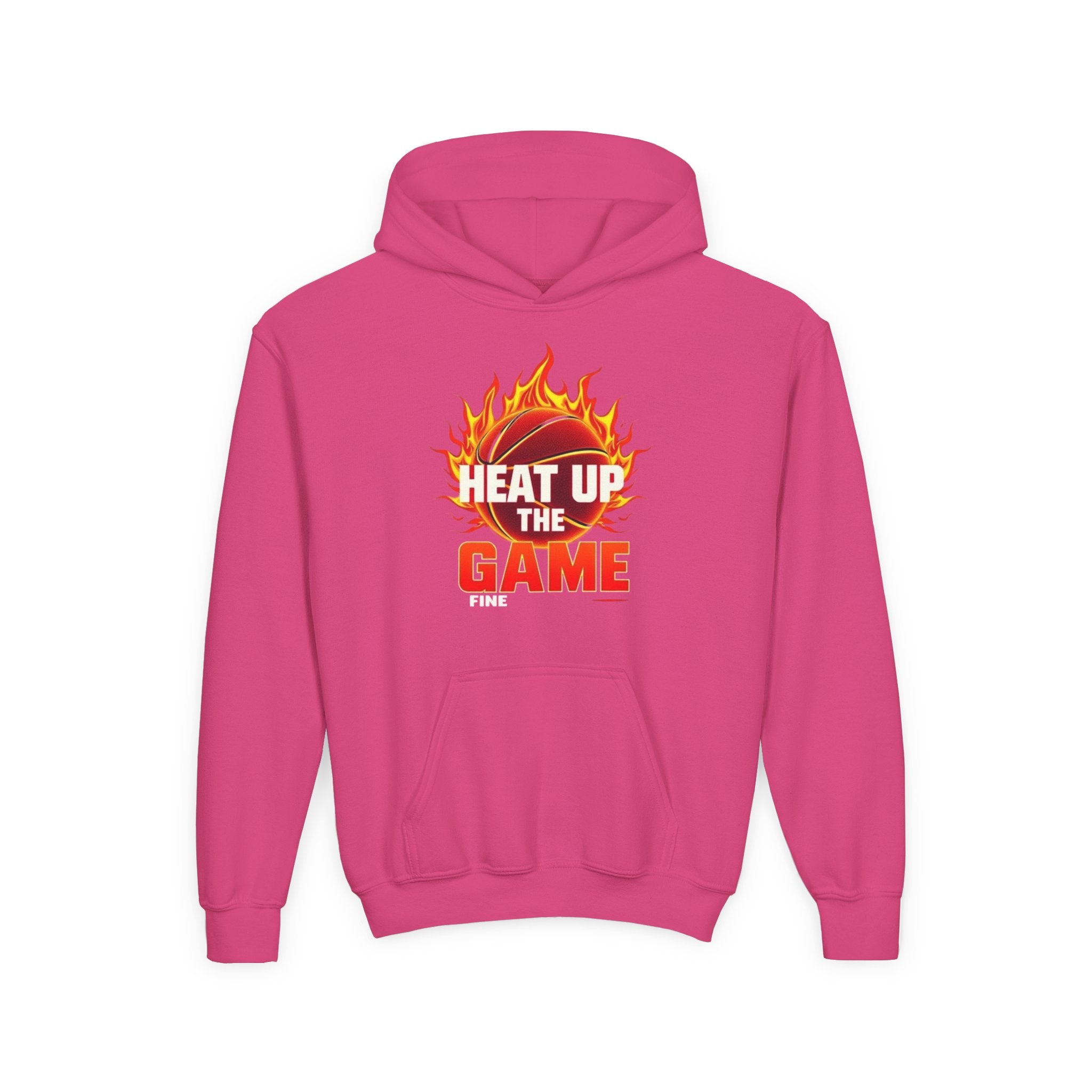 Youth Basketball Hoodie - Heat Up the Game