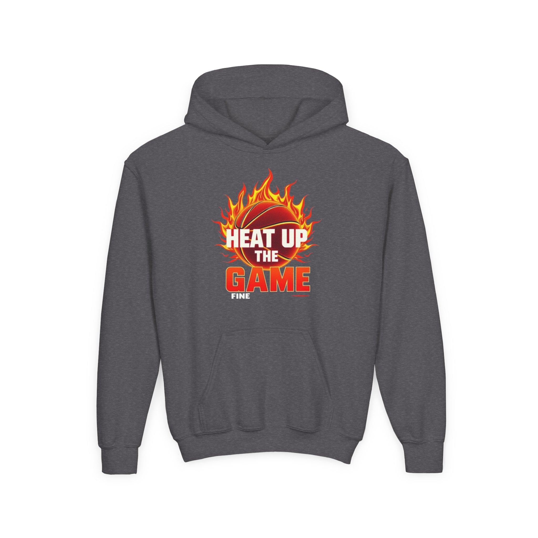 Youth Basketball Hoodie - Heat Up the Game