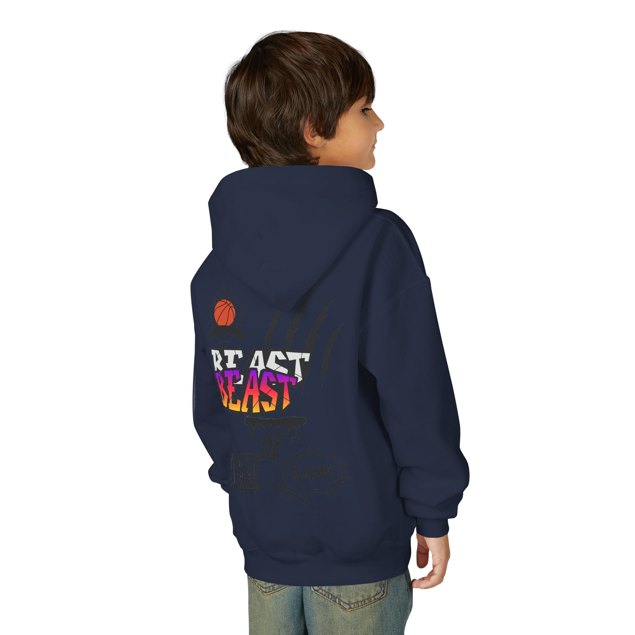Youth Basketball Hoodie - Heat Up the Game