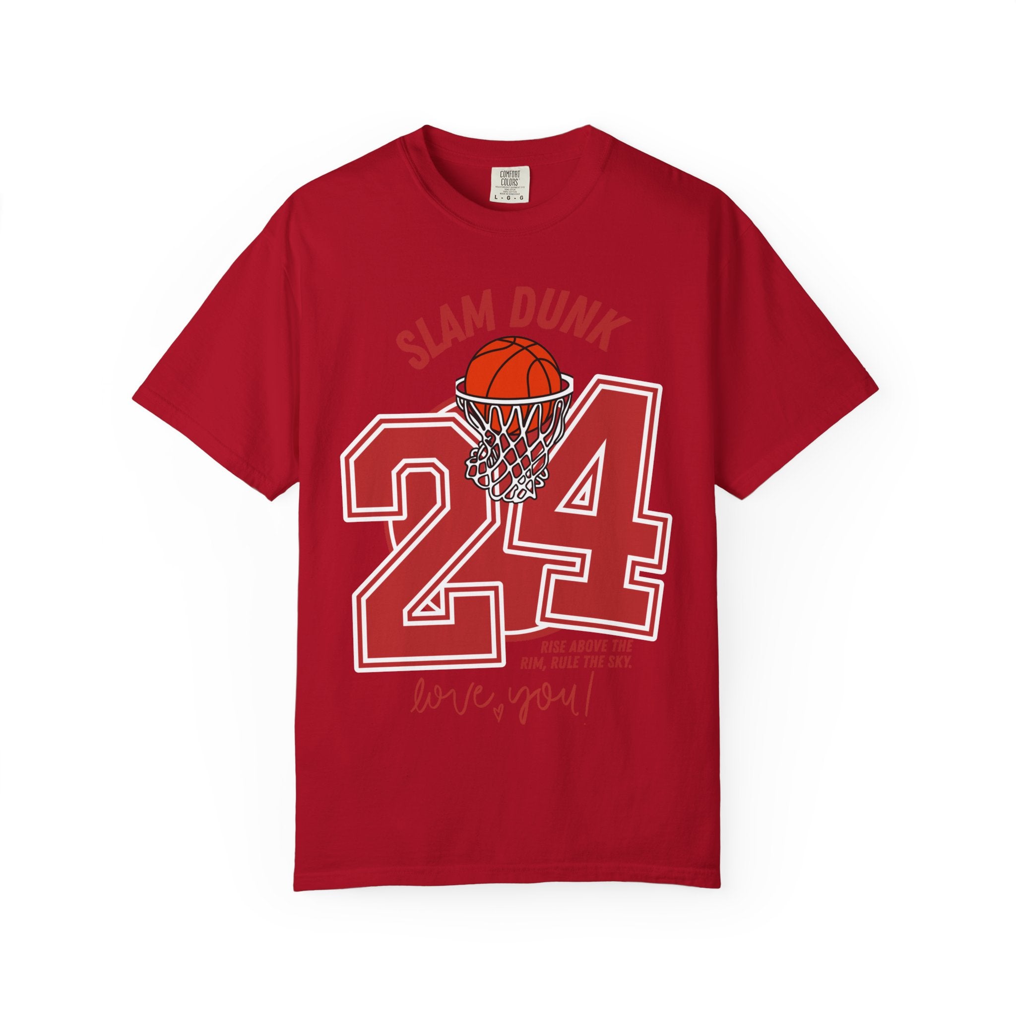 Slam Dunk Basketball T-Shirt – Unisex Garment-Dyed Tee