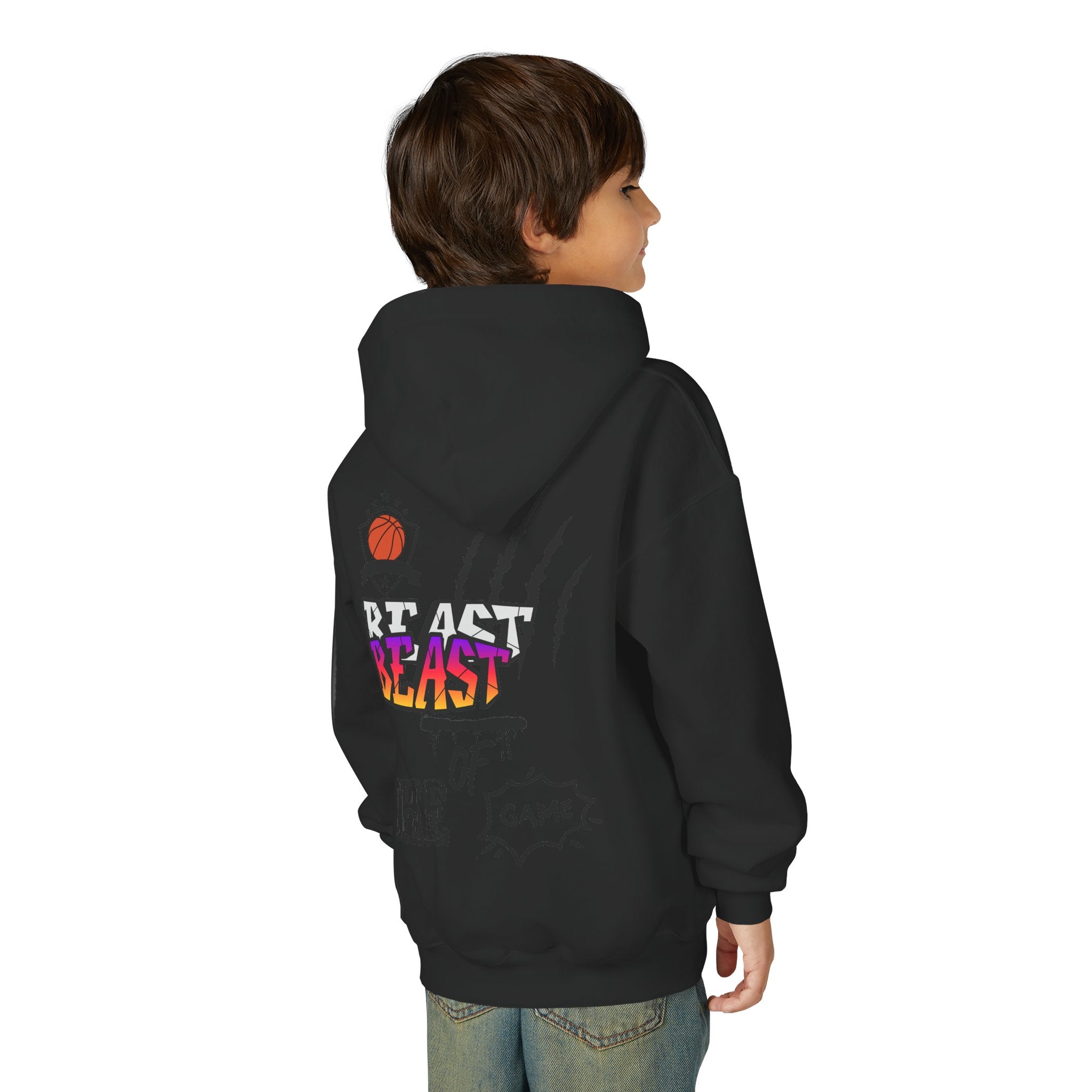Youth Basketball Hoodie - Heat Up the Game
