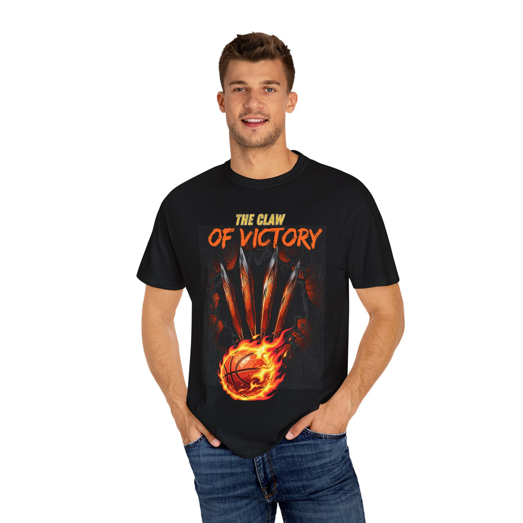 The Claw of Victory – Fierce Basketball Power DesignVictory Basketball Graphic T-Shirt