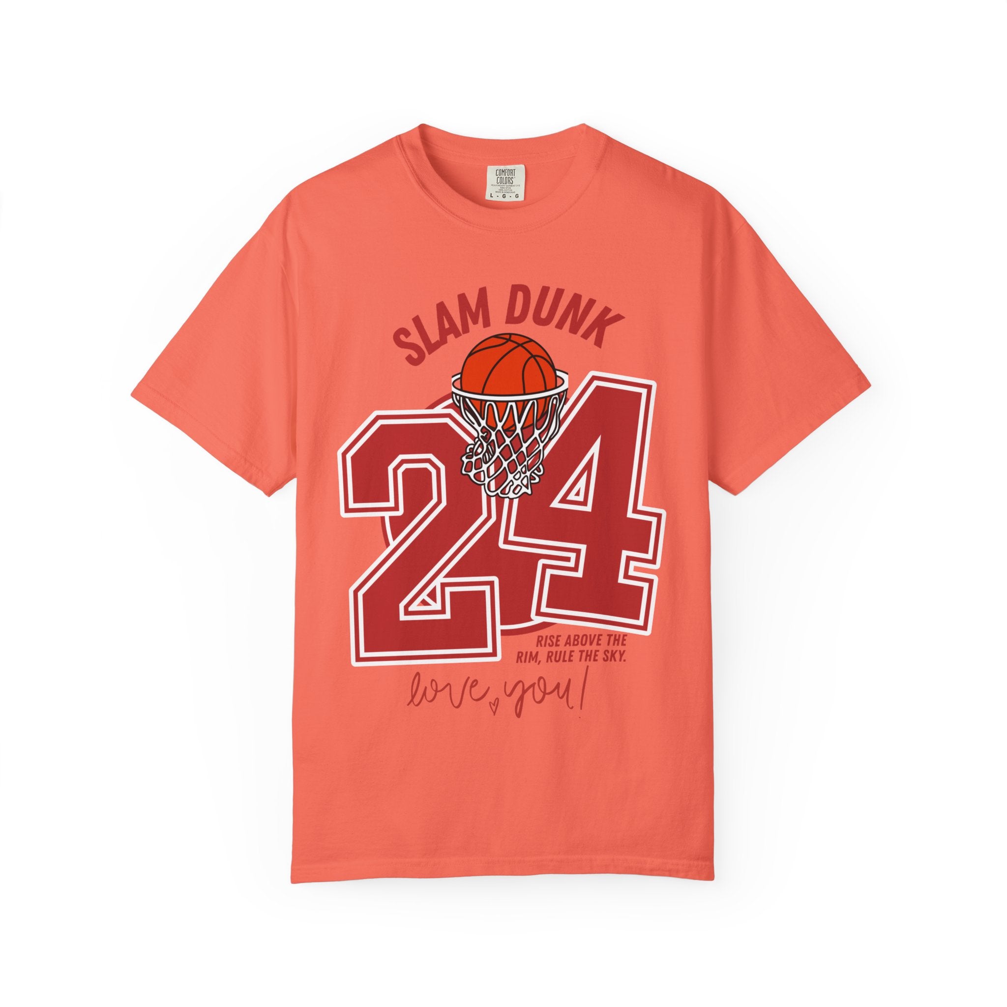 Slam Dunk Basketball T-Shirt – Unisex Garment-Dyed Tee