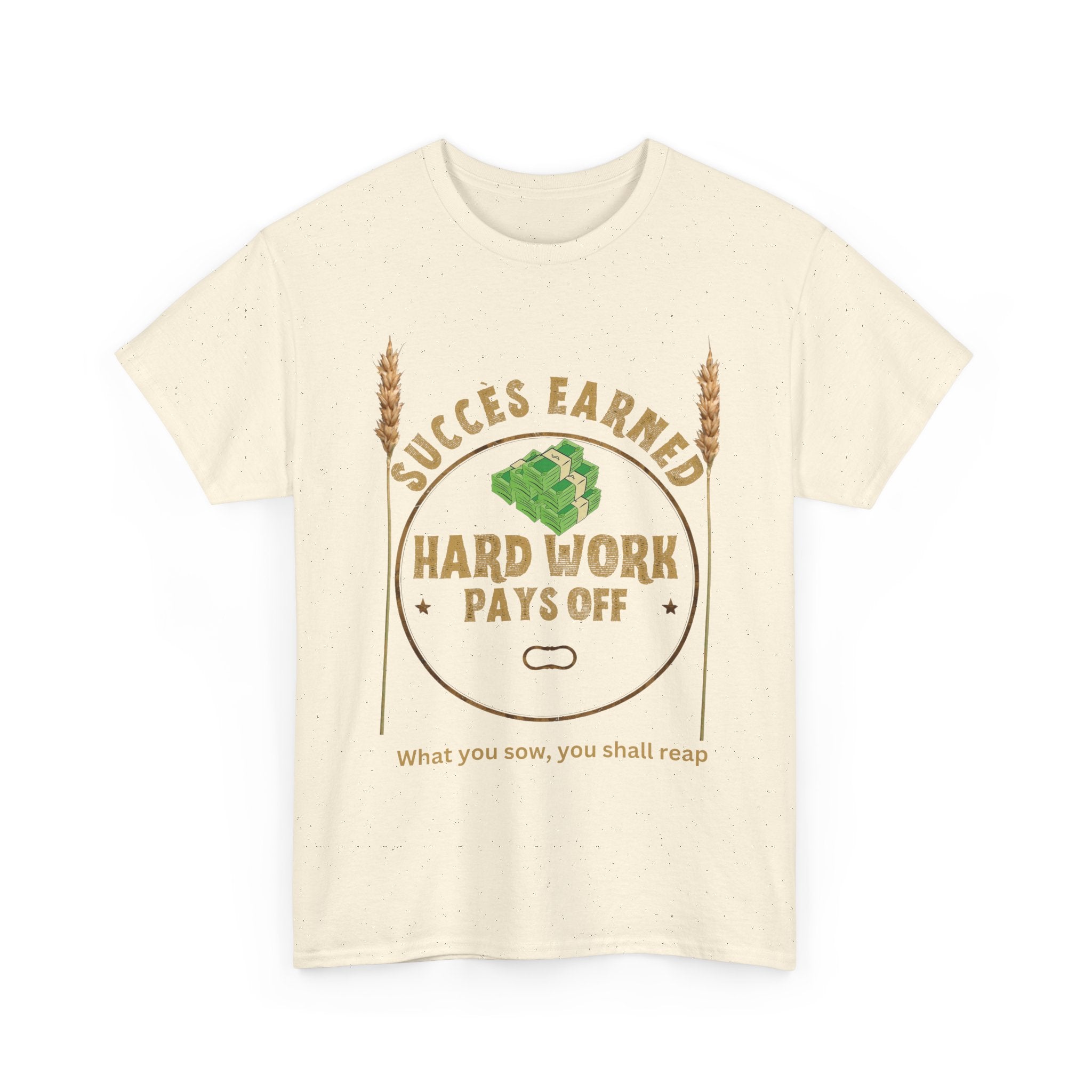 Hard Work Pays Off Unisex Heavy Cotton Tee