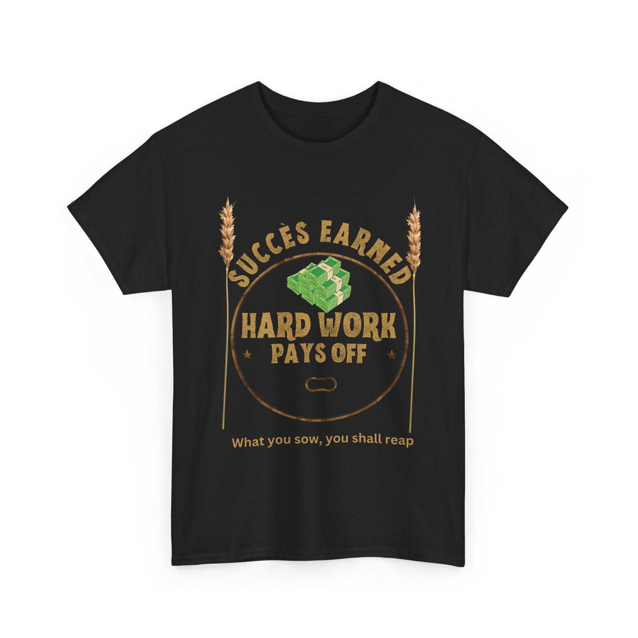 Hard Work Pays Off Unisex Heavy Cotton Tee