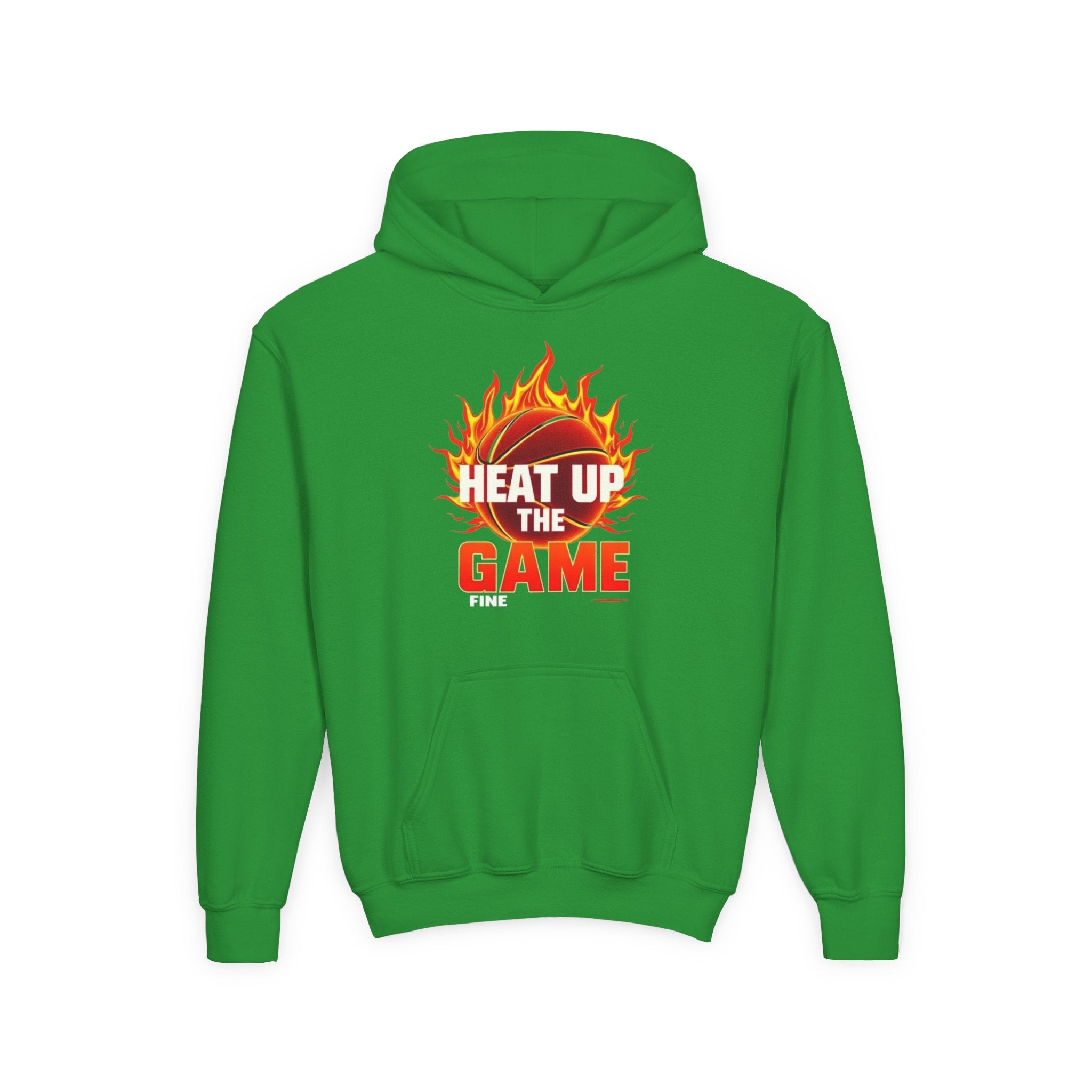Youth Basketball Hoodie - Heat Up the Game