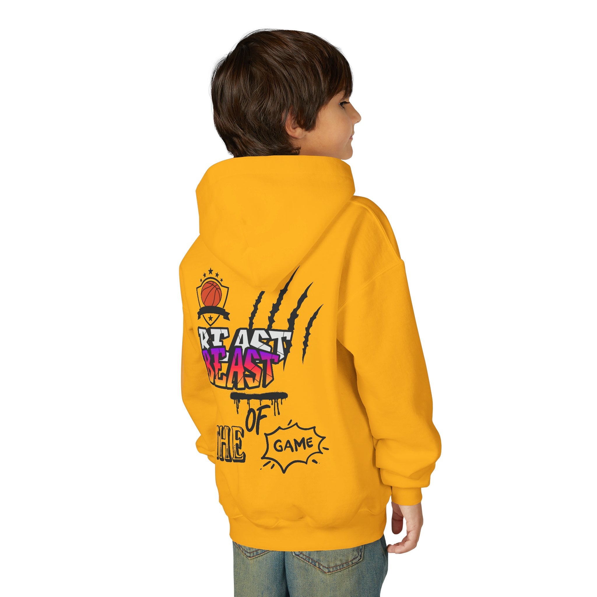 Youth Basketball Hoodie - Heat Up the Game