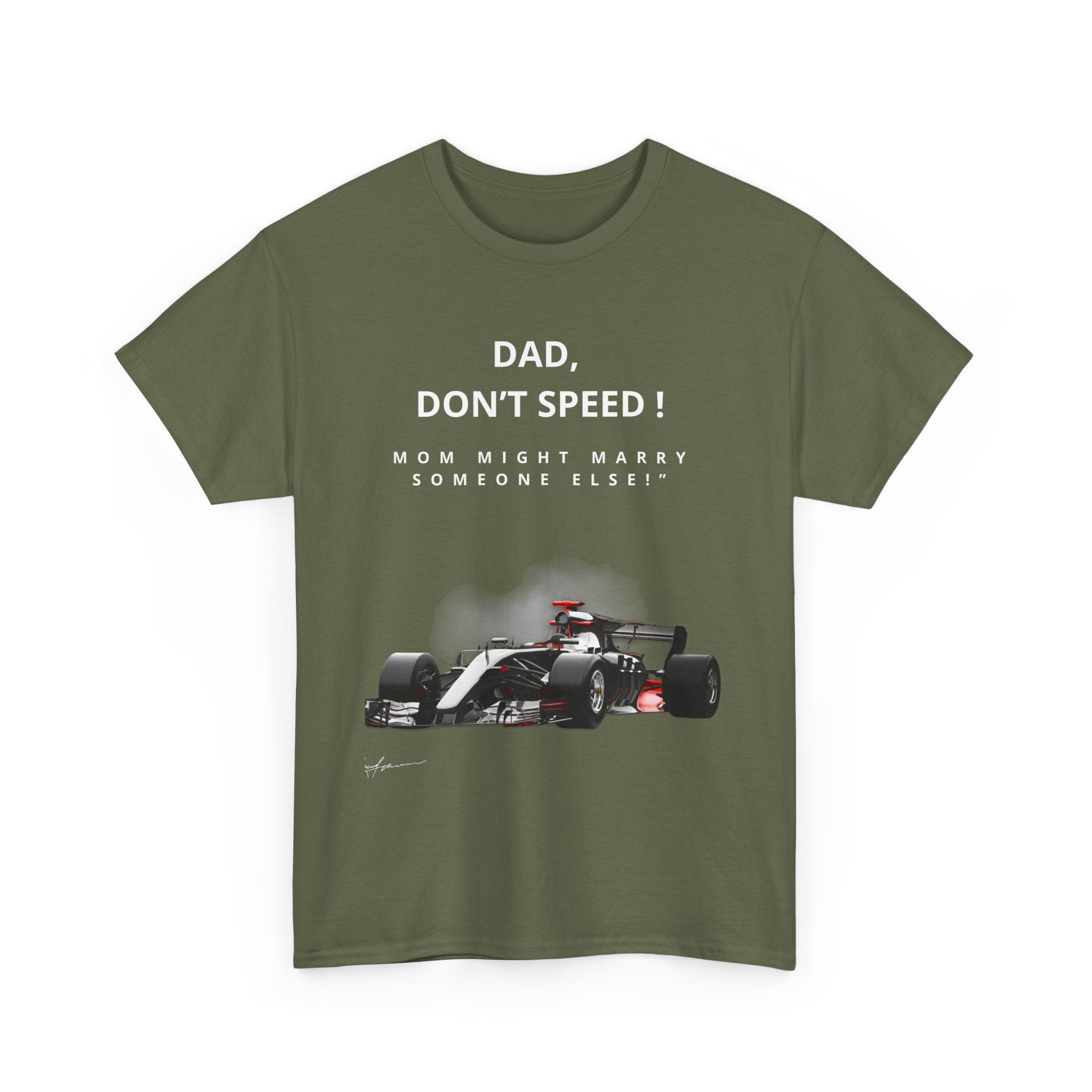 Racing Enthusiast Tee, Unisex Heavy Cotton Tee, Motorsport Gift, Car Lover Shirt, Nascar Apparel, Race Day Outfit