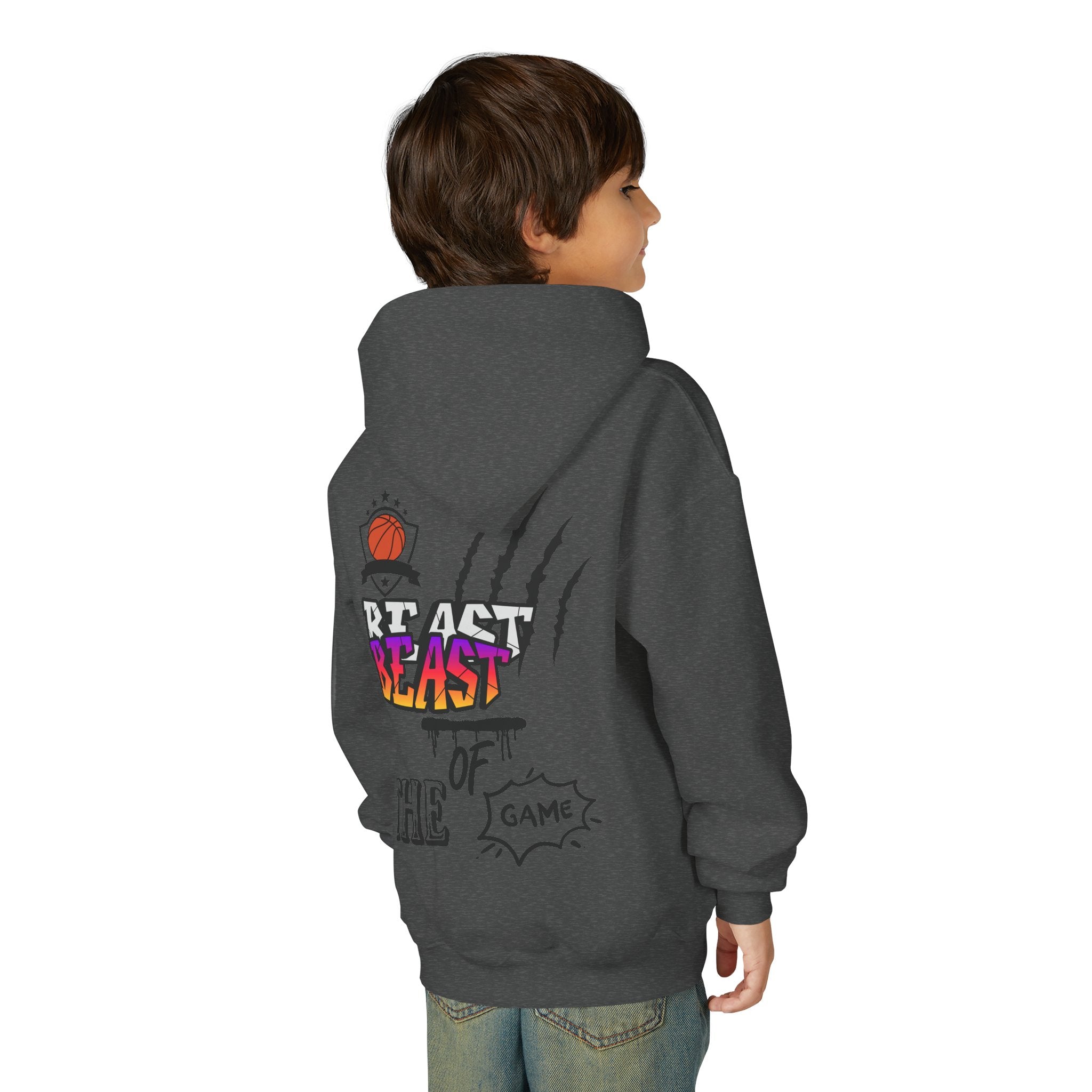 Youth Basketball Hoodie - Heat Up the Game