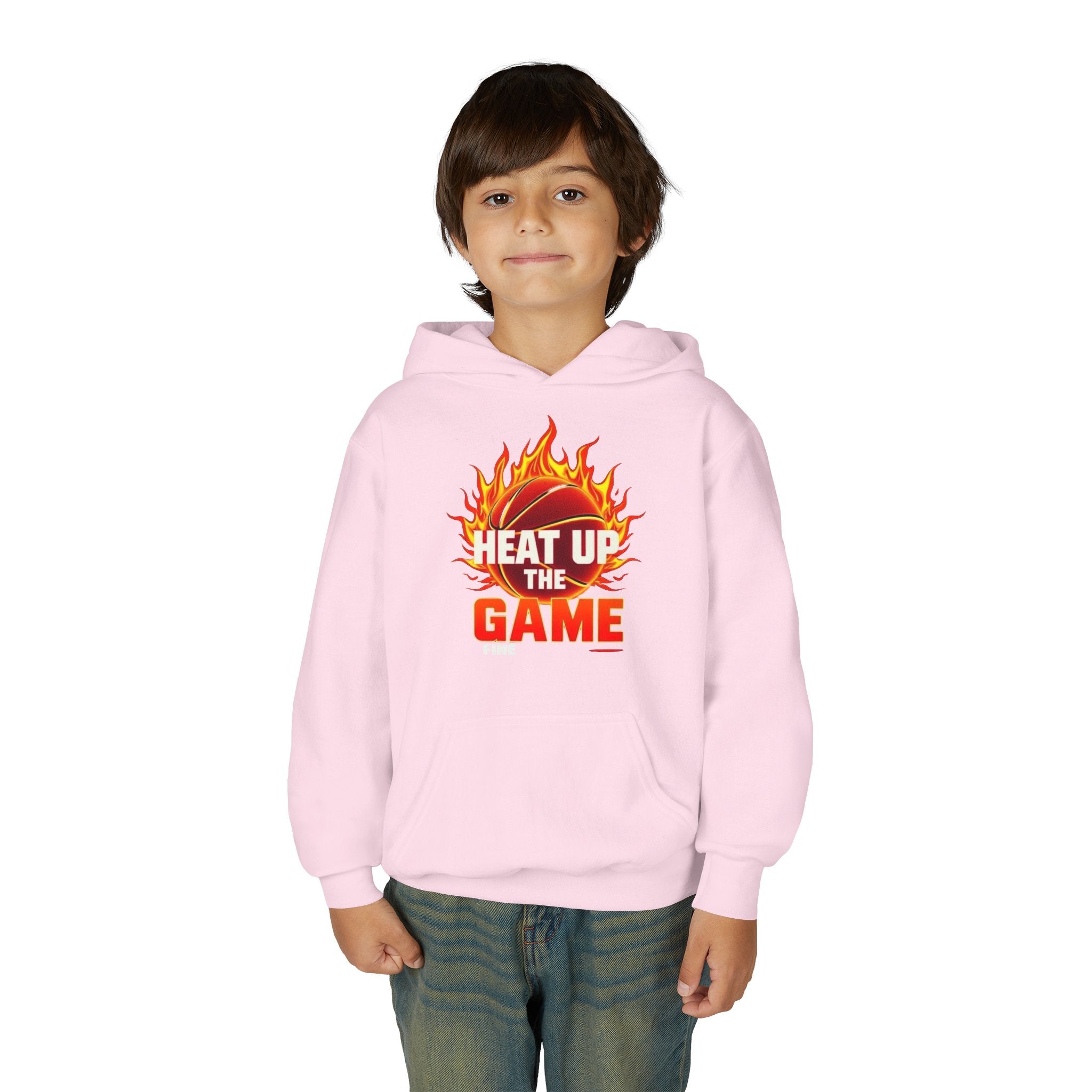 Youth Basketball Hoodie - Heat Up the Game
