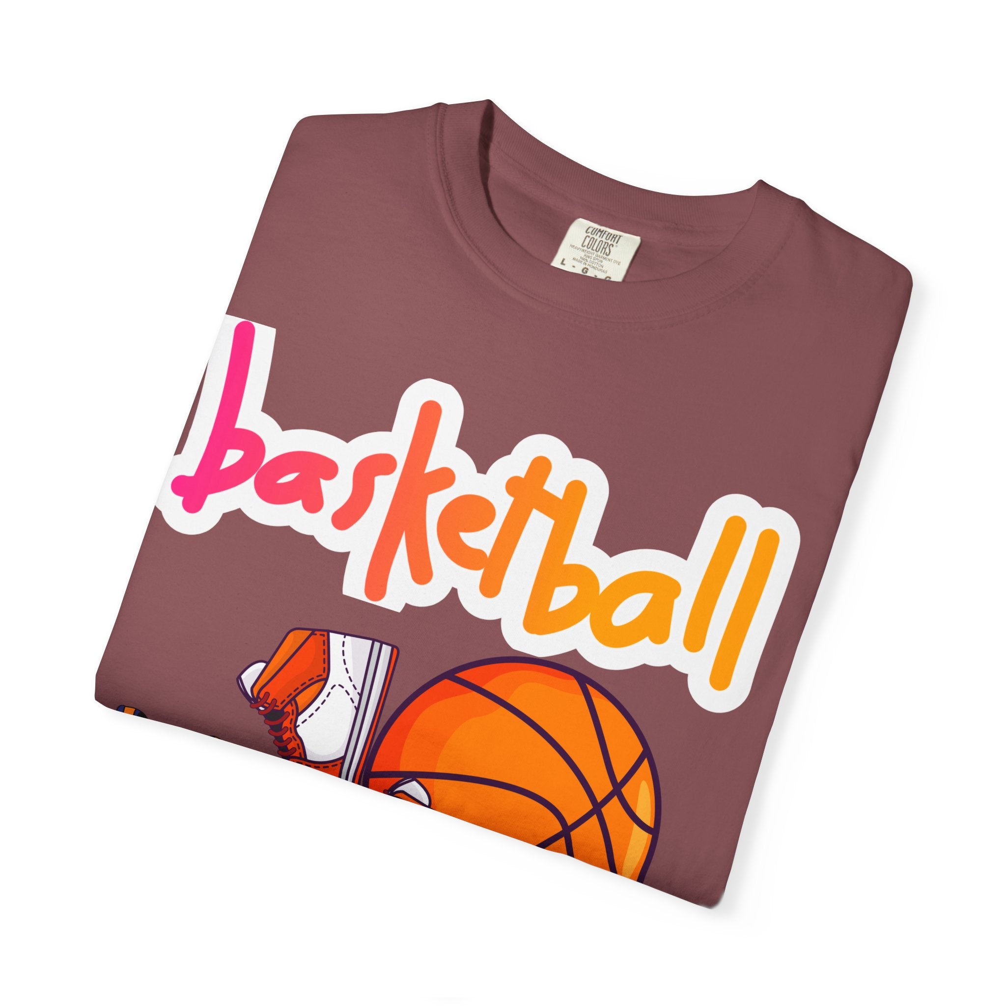 Basketball-Themed Unisex T-Shirt, My Favorite Game, Sporty Tee, Gift for Athletes, Casual Wear, Basketball Fan Apparel