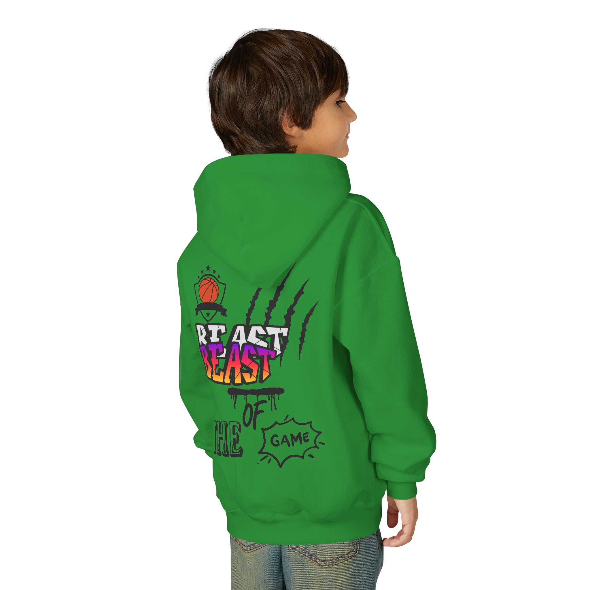 Youth Basketball Hoodie - Heat Up the Game