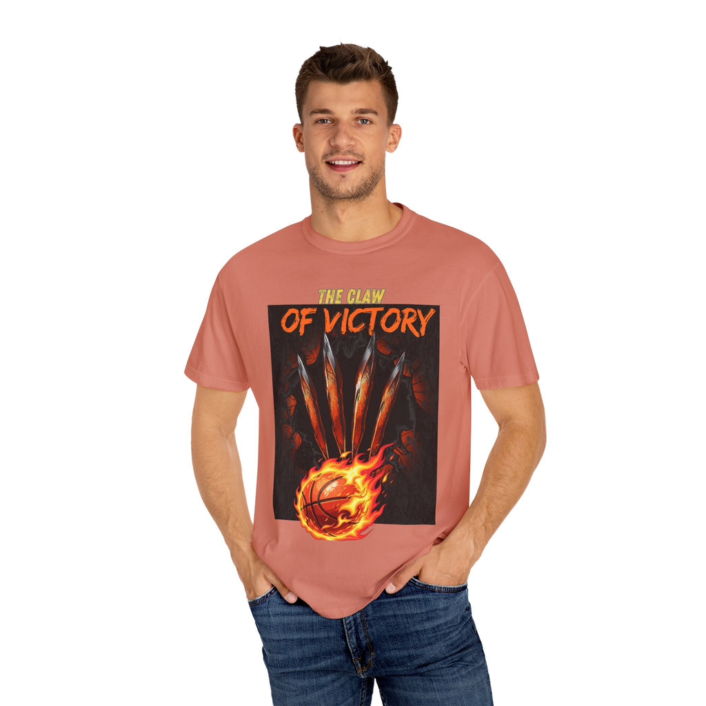 The Claw of Victory – Fierce Basketball Power DesignVictory Basketball Graphic T-Shirt