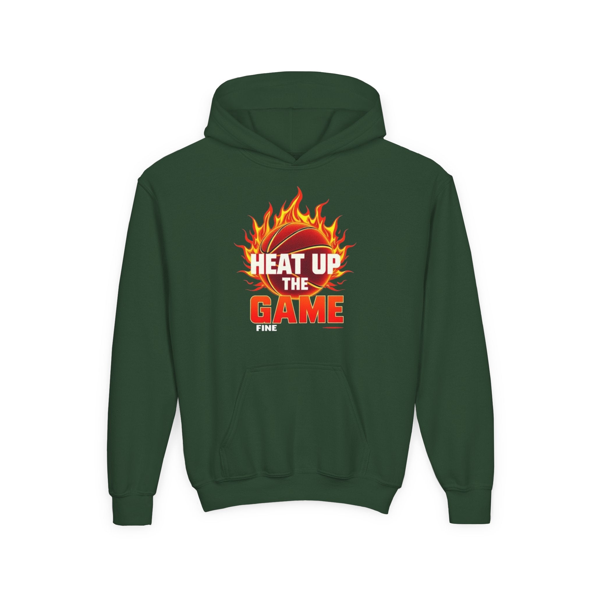 Youth Basketball Hoodie - Heat Up the Game