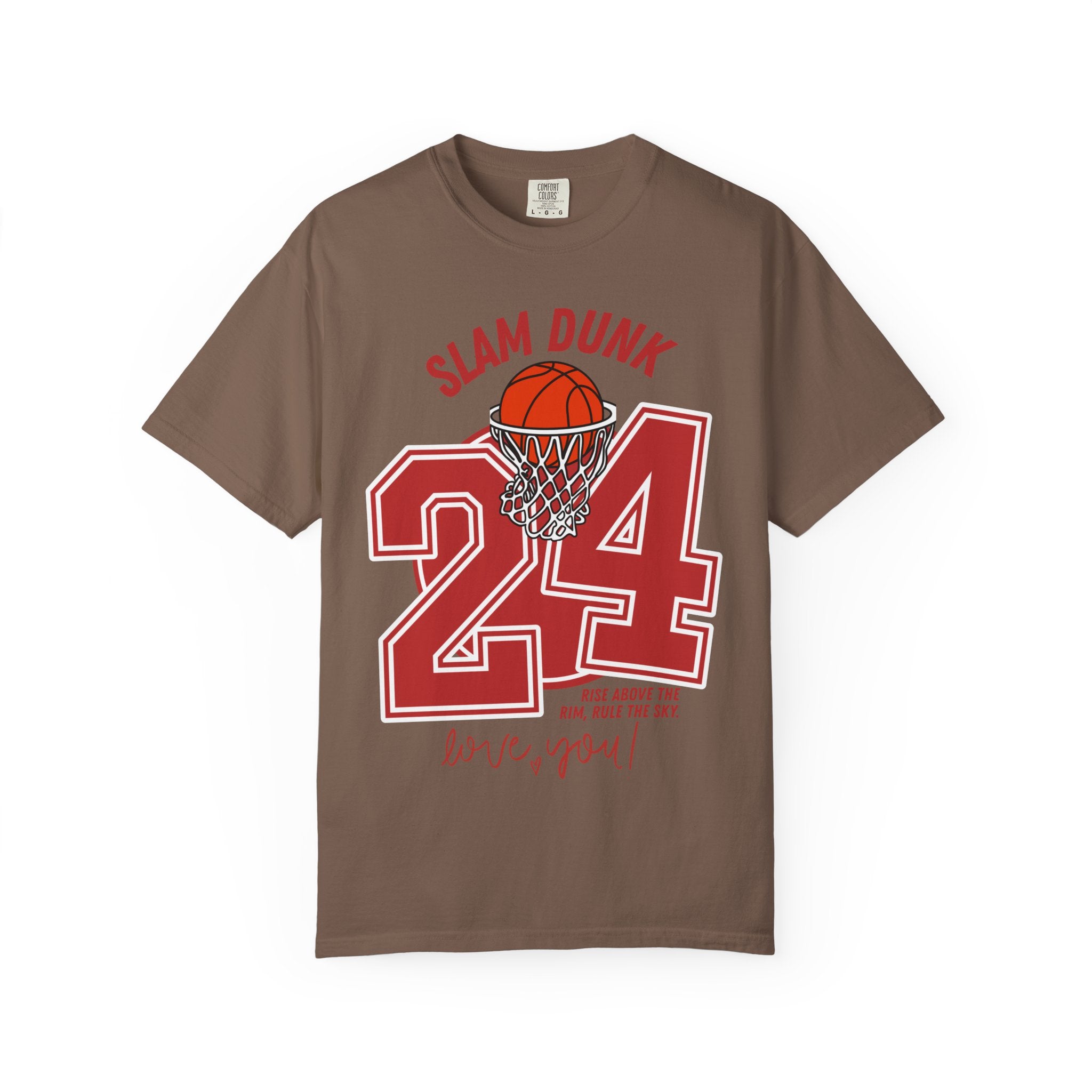 Slam Dunk Basketball T-Shirt – Unisex Garment-Dyed Tee