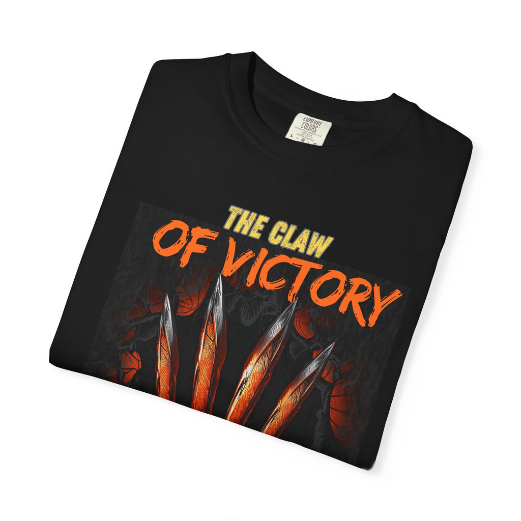 The Claw of Victory – Fierce Basketball Power DesignVictory Basketball Graphic T-Shirt
