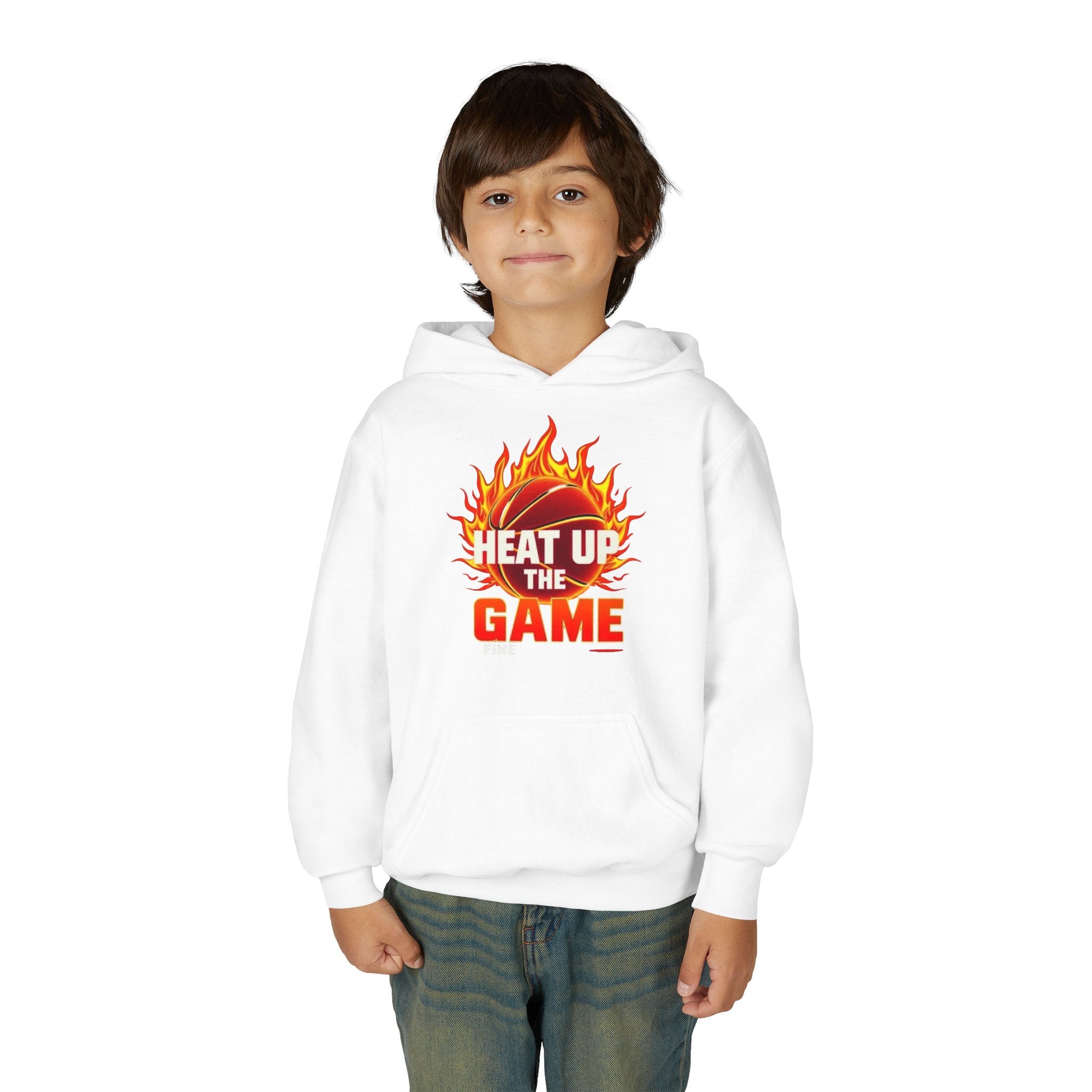 Youth Basketball Hoodie - Heat Up the Game