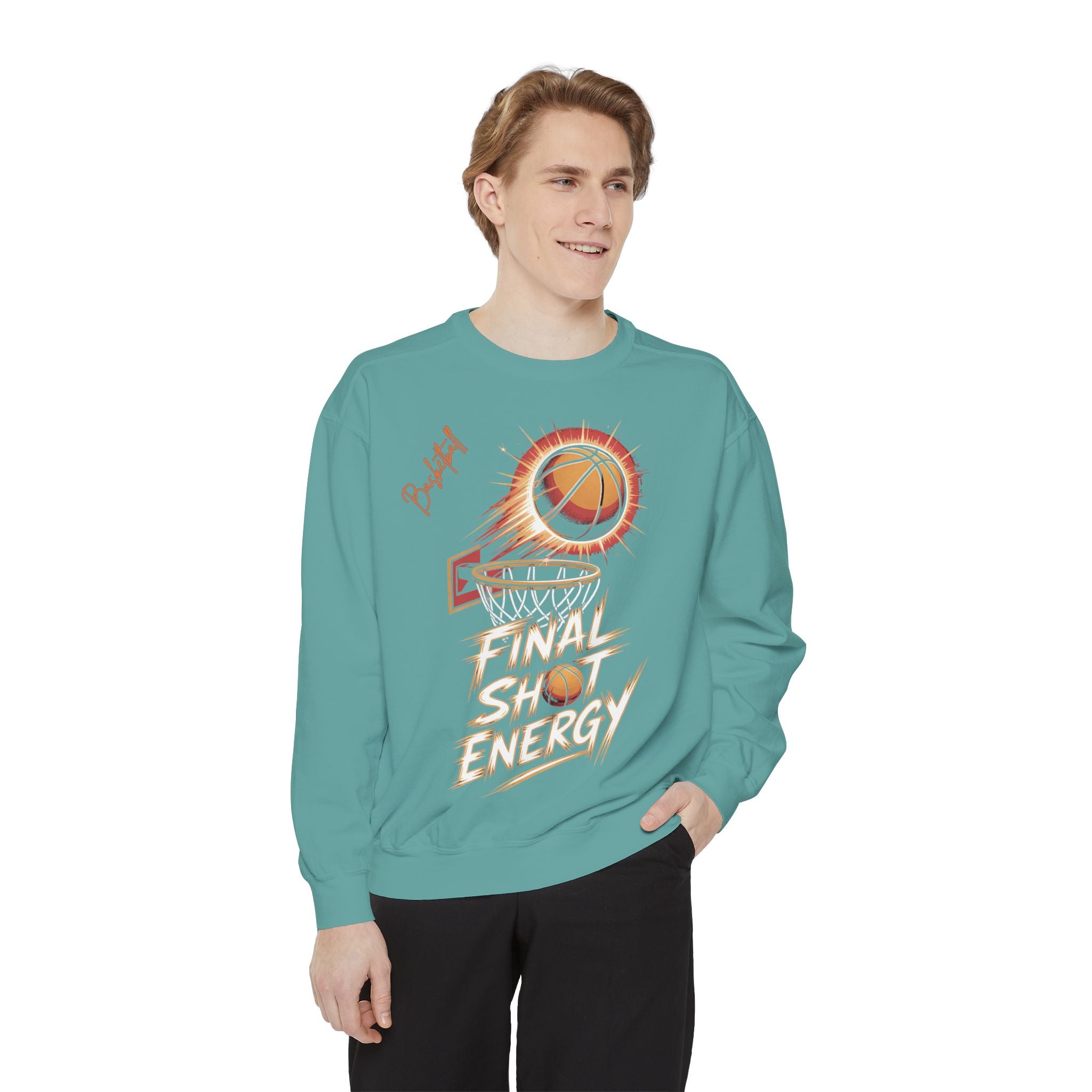 Final Shot Energy Basketball Sweatshirt