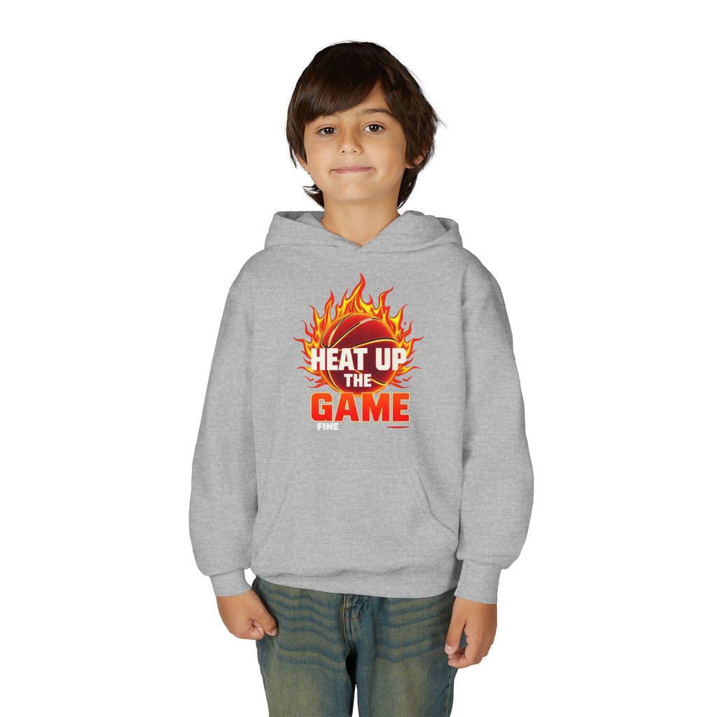 Youth Basketball Hoodie - Heat Up the Game