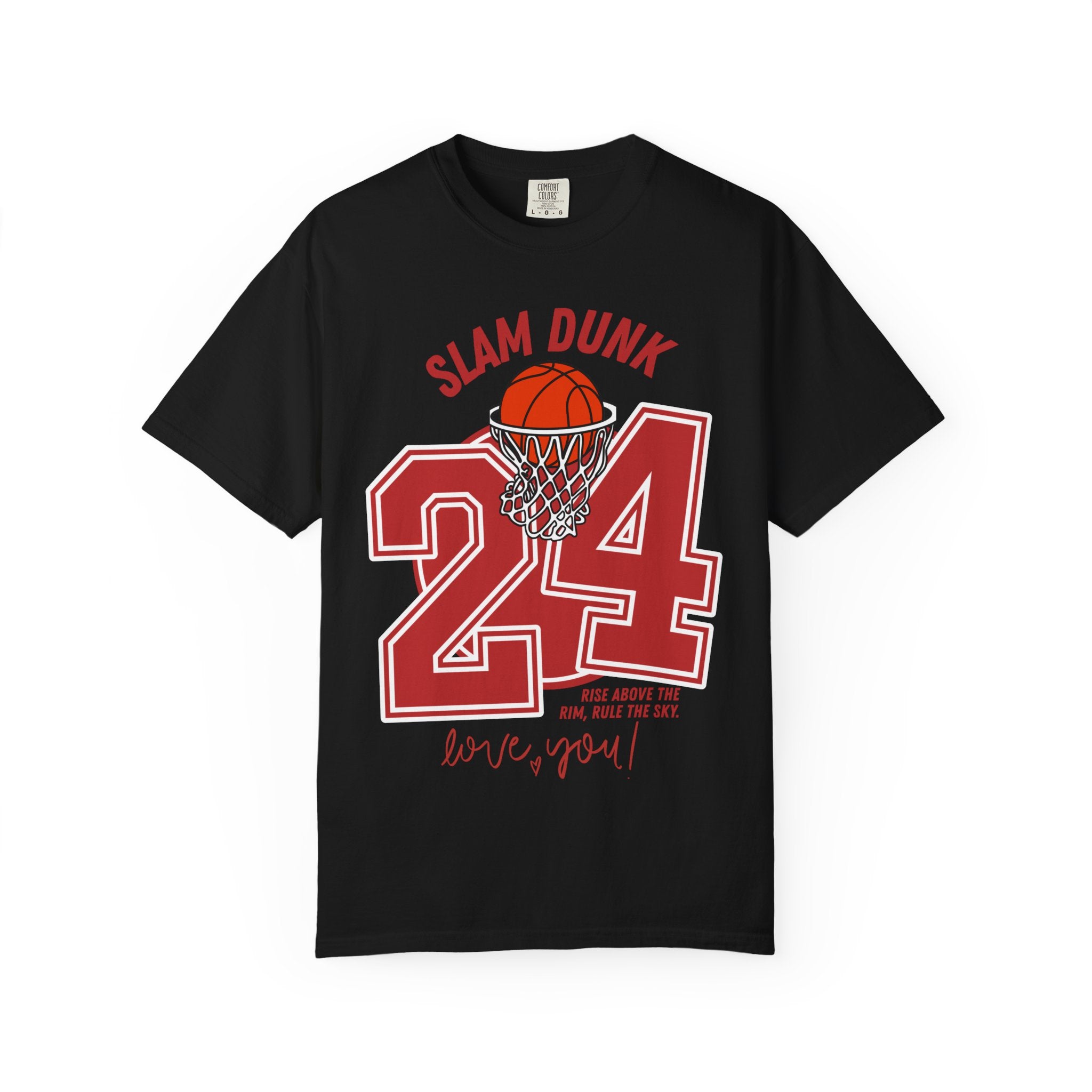 Slam Dunk Basketball T-Shirt – Unisex Garment-Dyed Tee