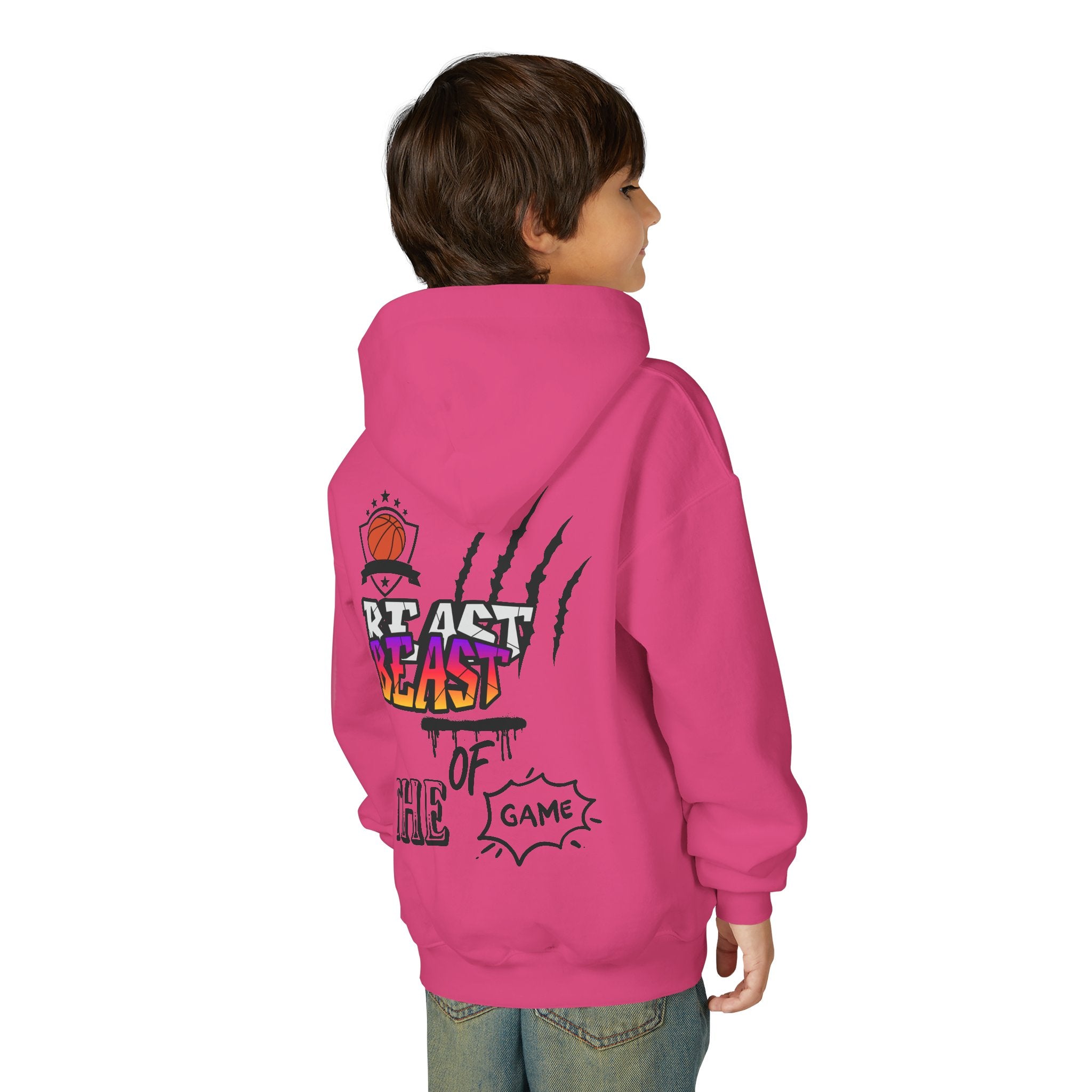Youth Basketball Hoodie - Heat Up the Game