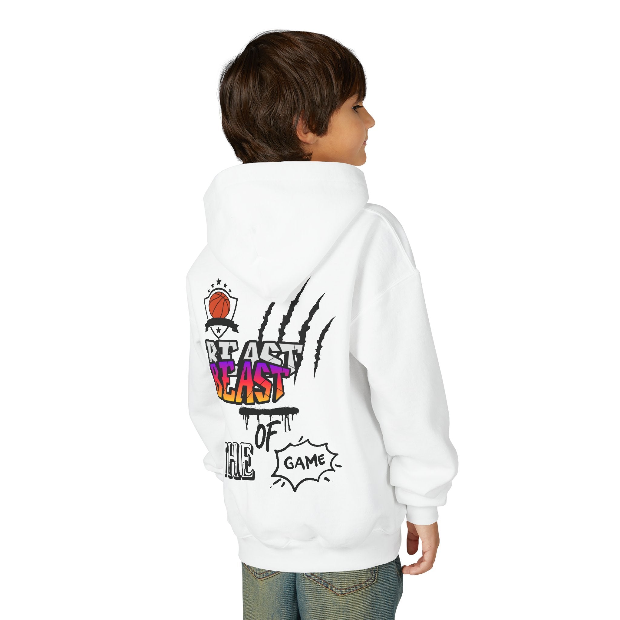 Youth Basketball Hoodie - Heat Up the Game
