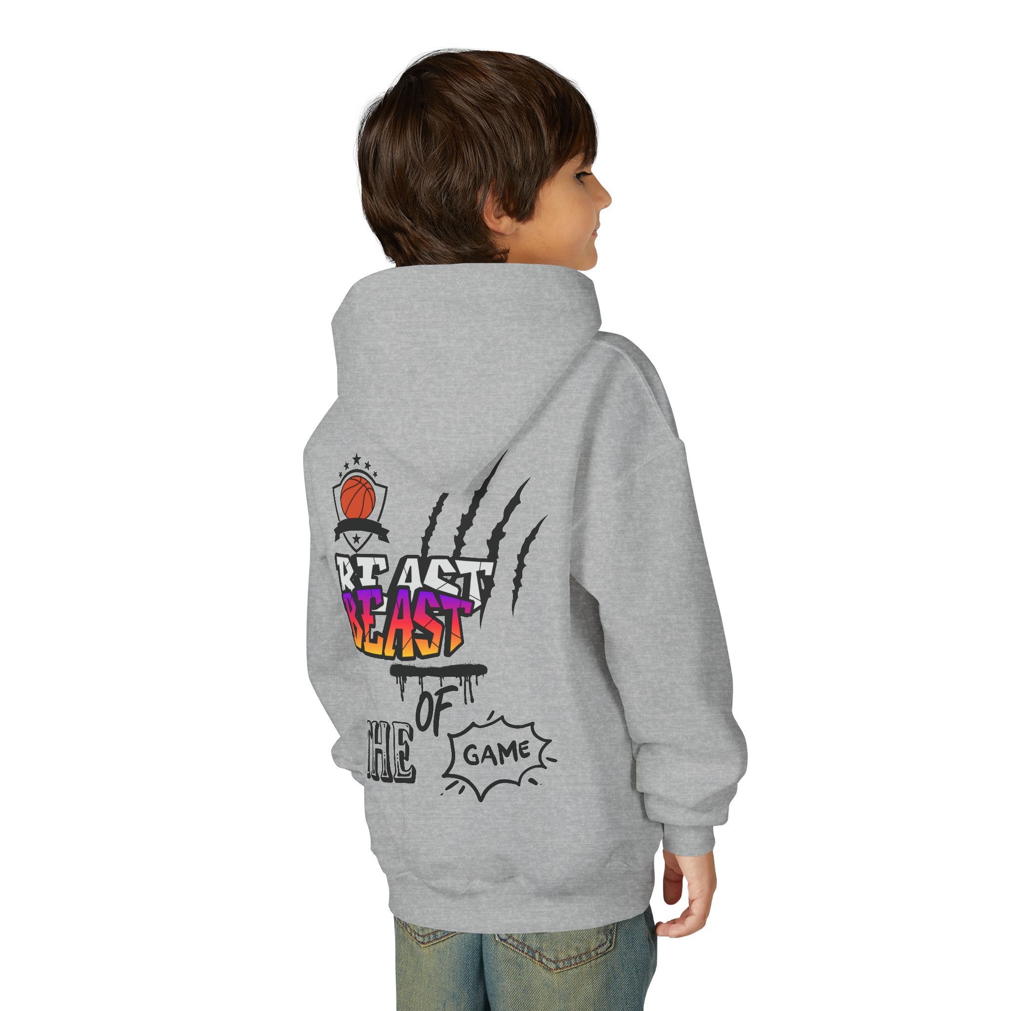 Youth Basketball Hoodie - Heat Up the Game