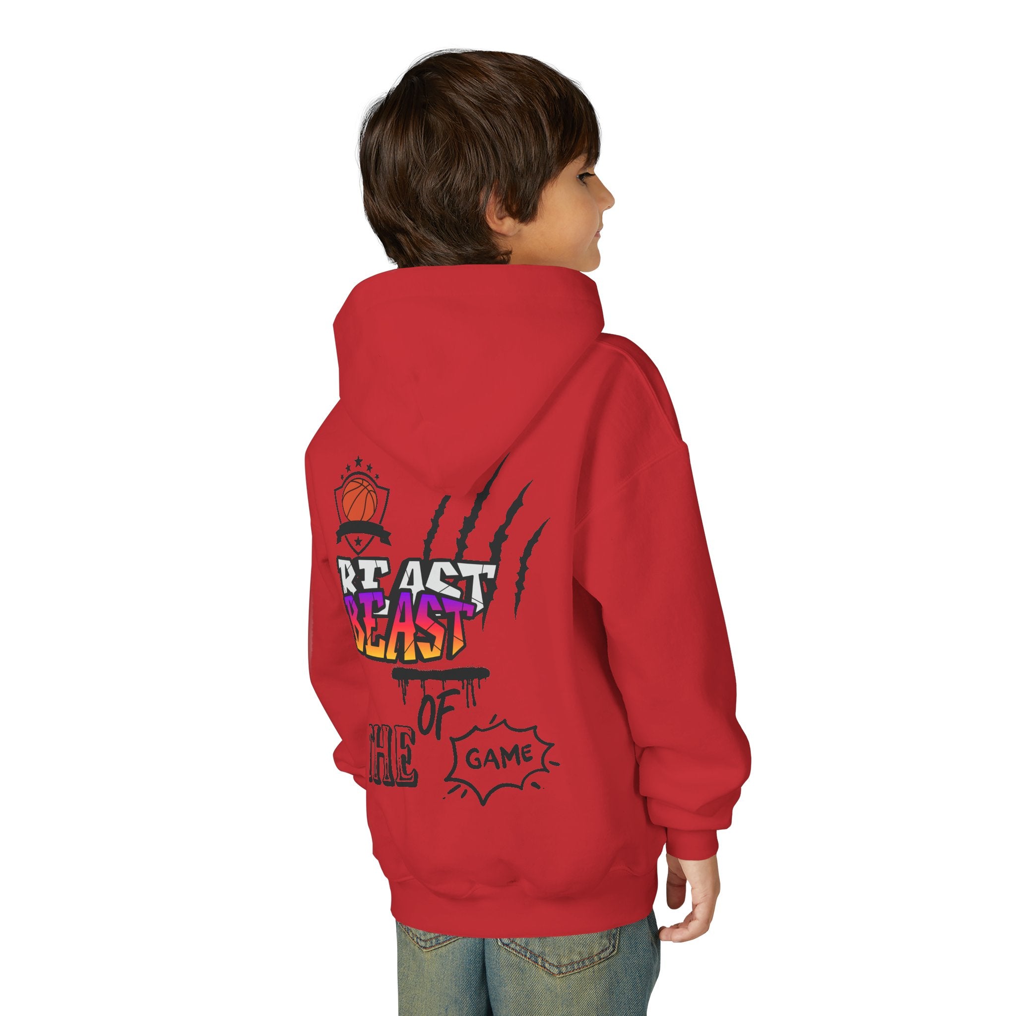 Youth Basketball Hoodie - Heat Up the Game