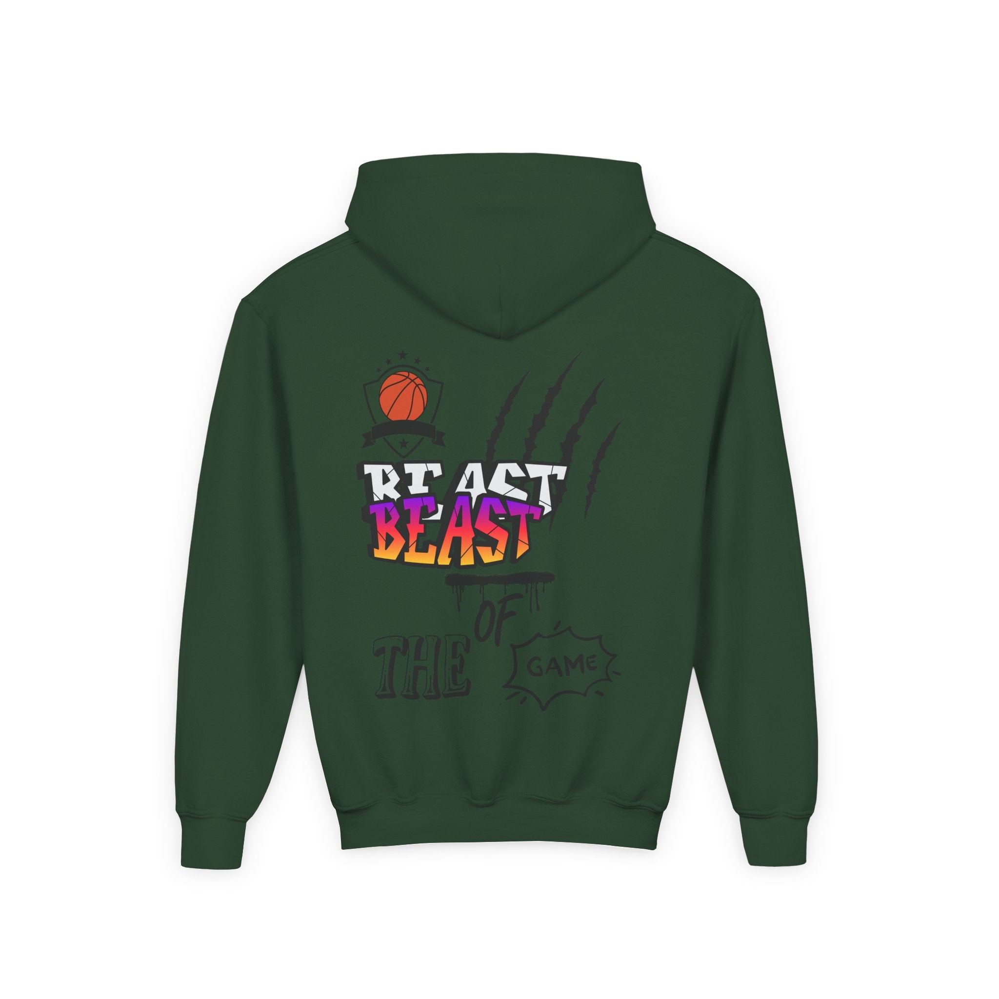 Youth Basketball Hoodie - Heat Up the Game