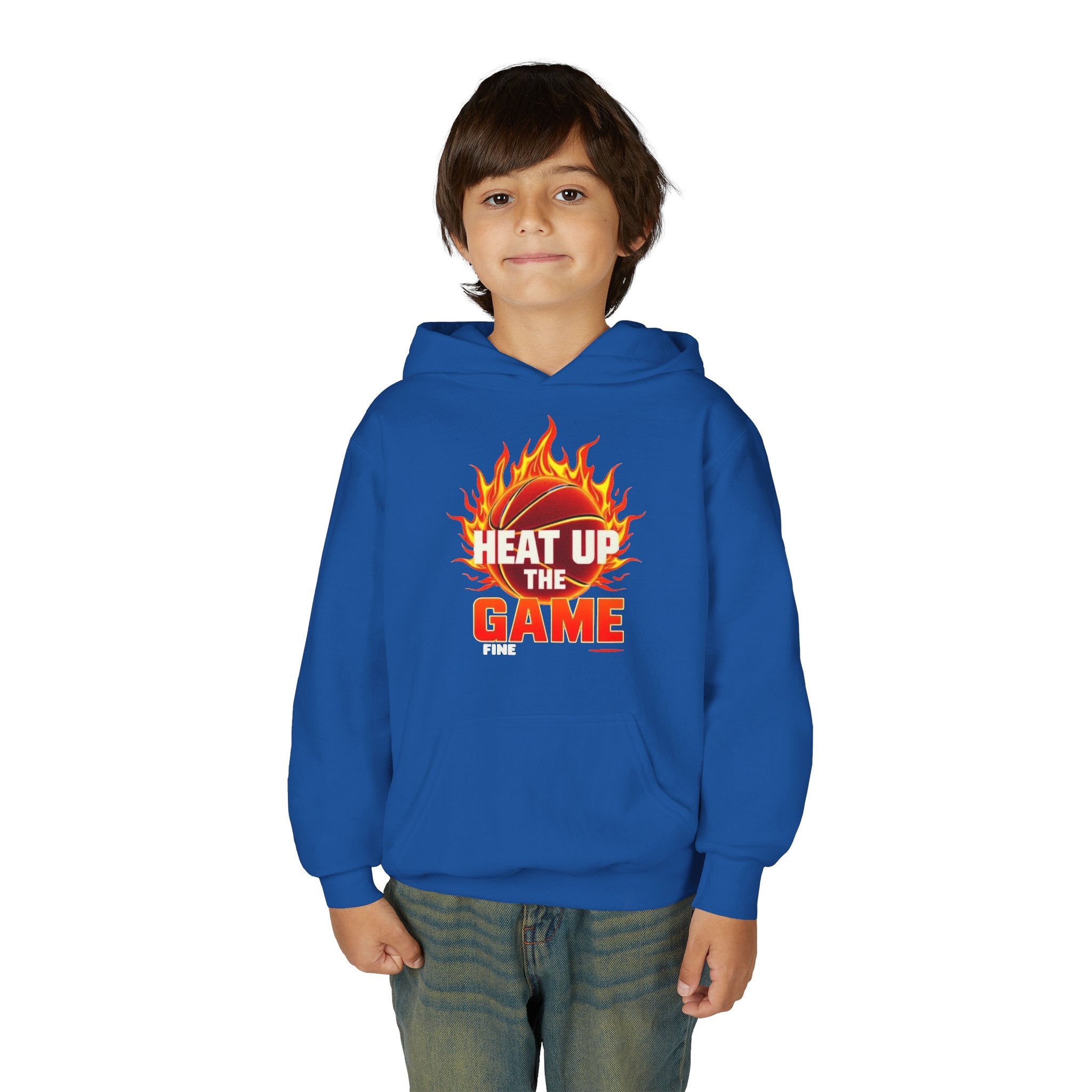 Youth Basketball Hoodie - Heat Up the Game