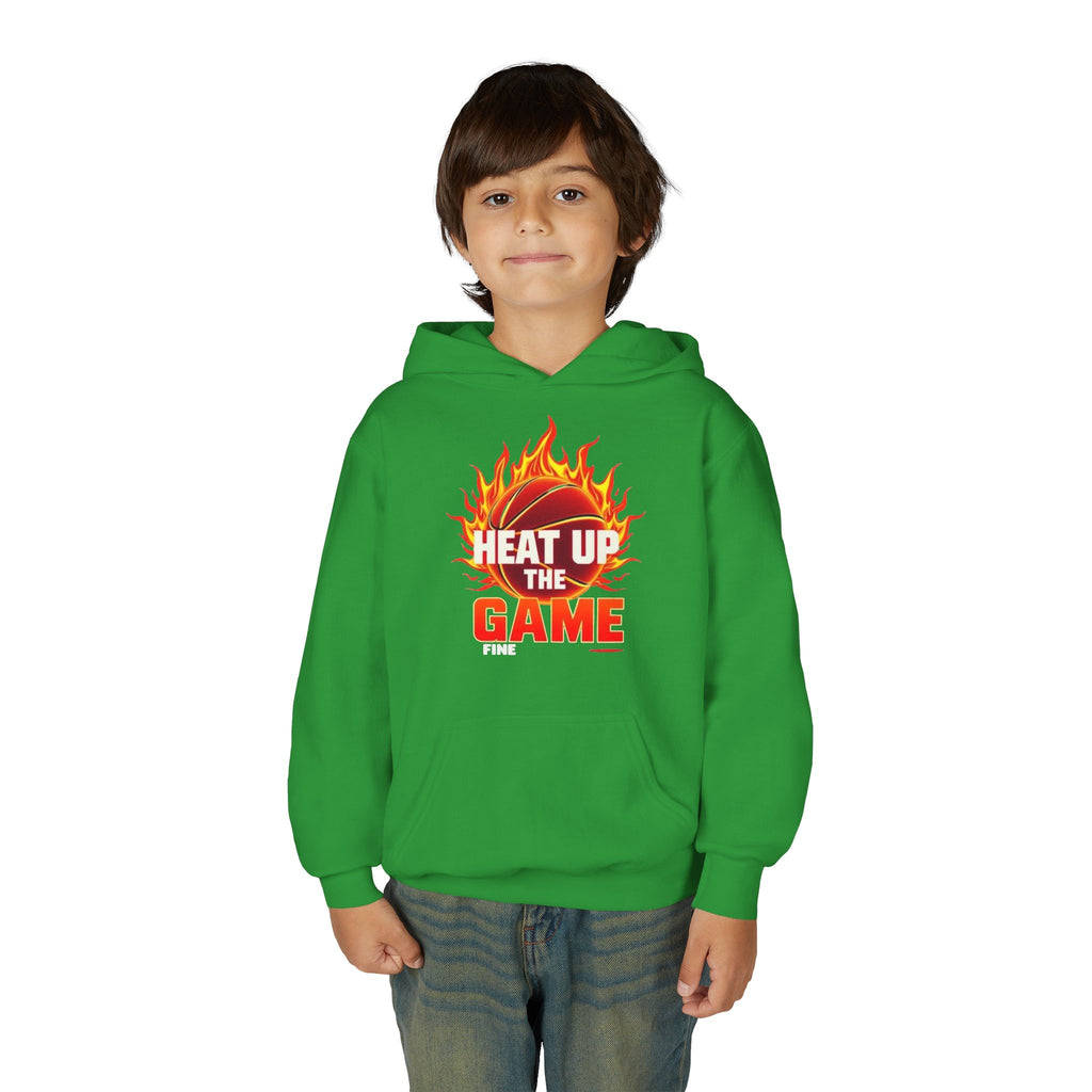 Youth Basketball Hoodie - Heat Up the Game