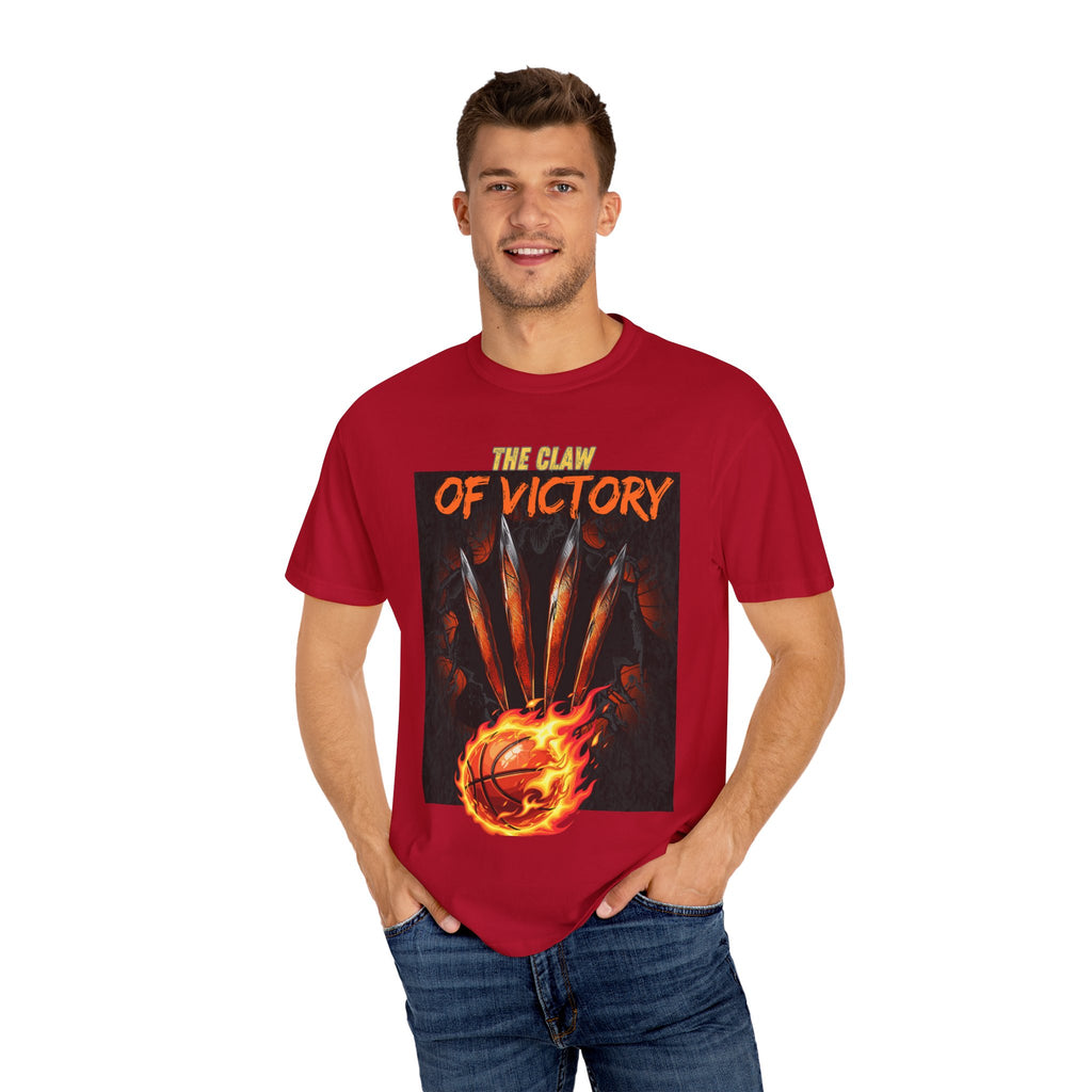 The Claw of Victory – Fierce Basketball Power DesignVictory Basketball Graphic T-Shirt