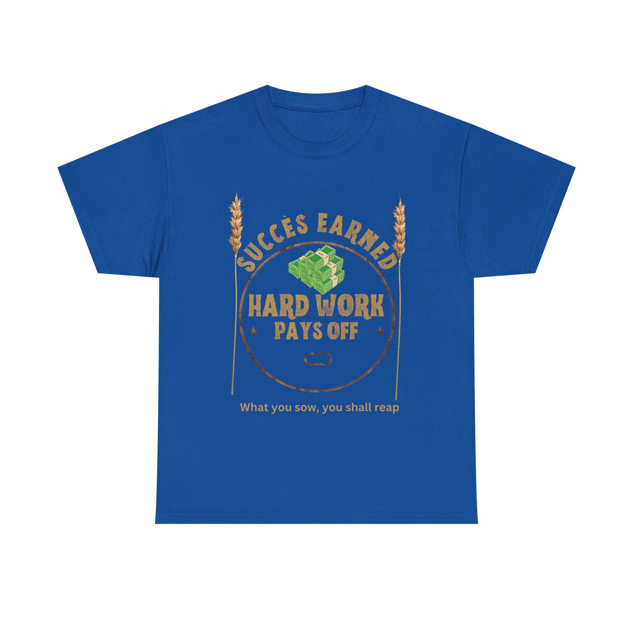 Hard Work Pays Off Unisex Heavy Cotton Tee