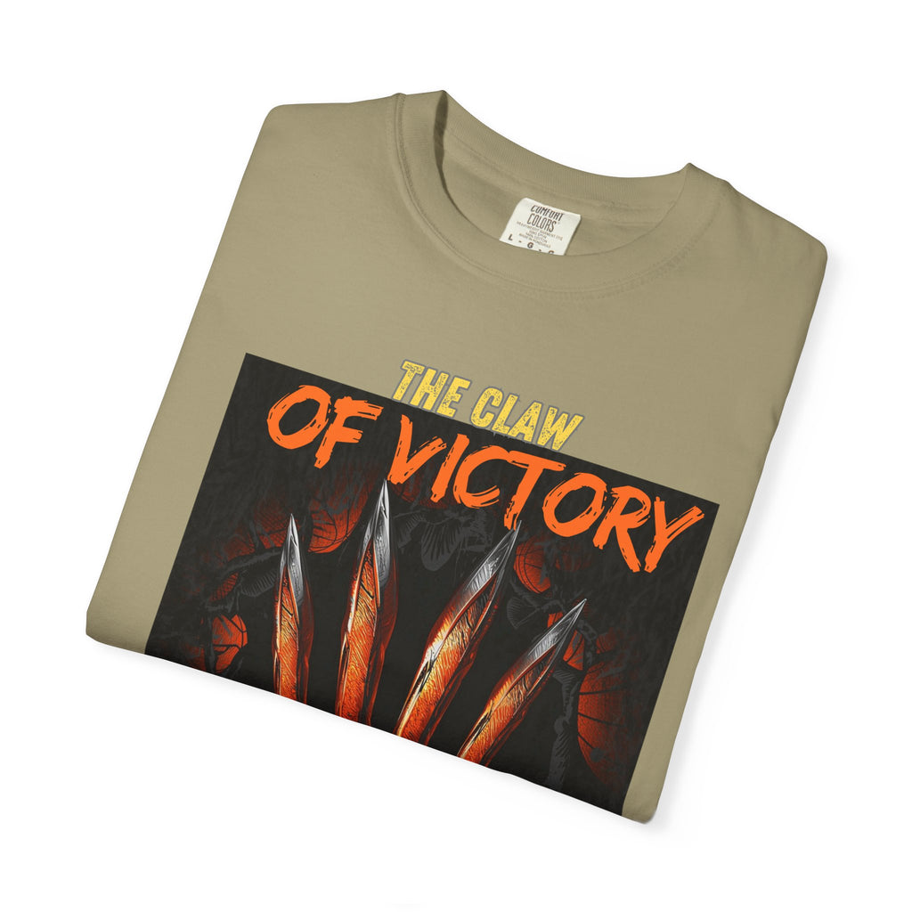 The Claw of Victory – Fierce Basketball Power DesignVictory Basketball Graphic T-Shirt