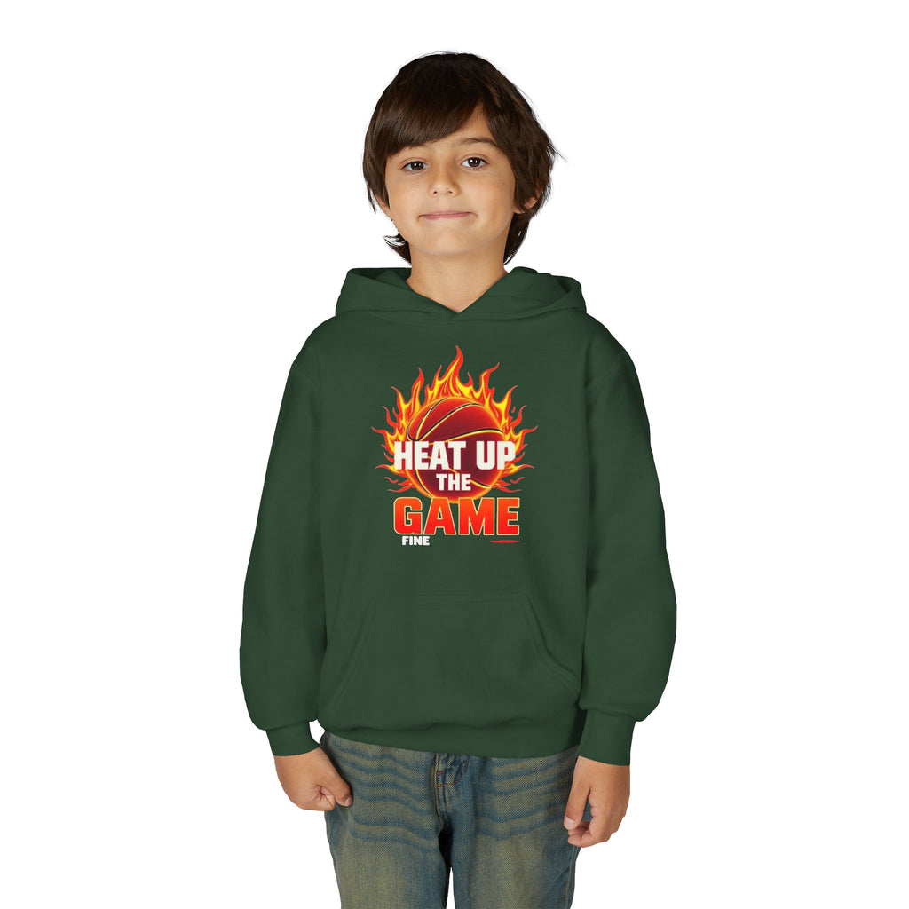 Youth Basketball Hoodie - Heat Up the Game