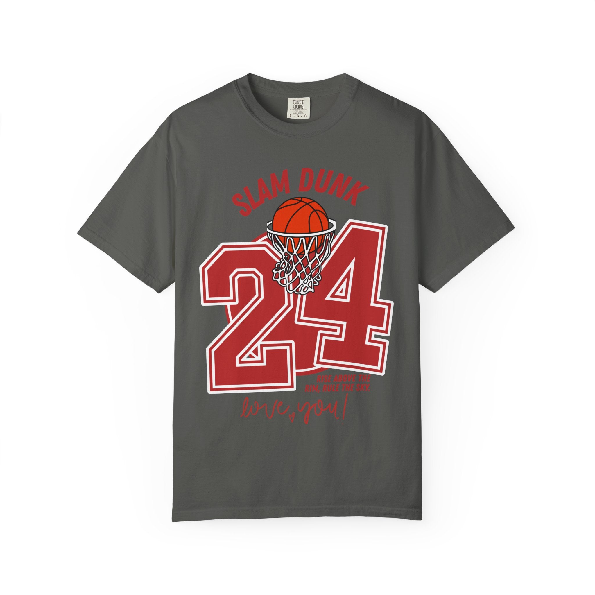 Slam Dunk Basketball T-Shirt – Unisex Garment-Dyed Tee