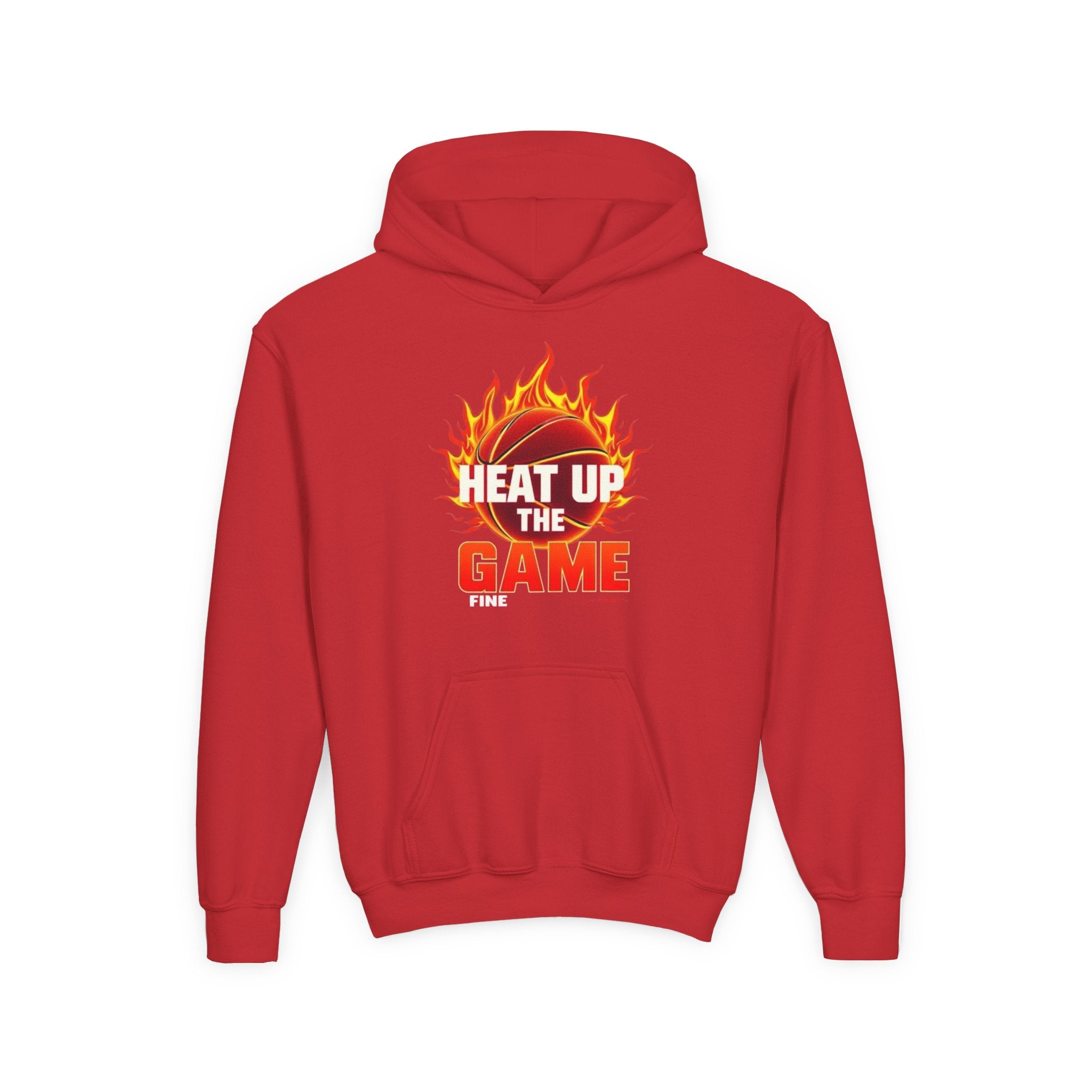 Youth Basketball Hoodie - Heat Up the Game