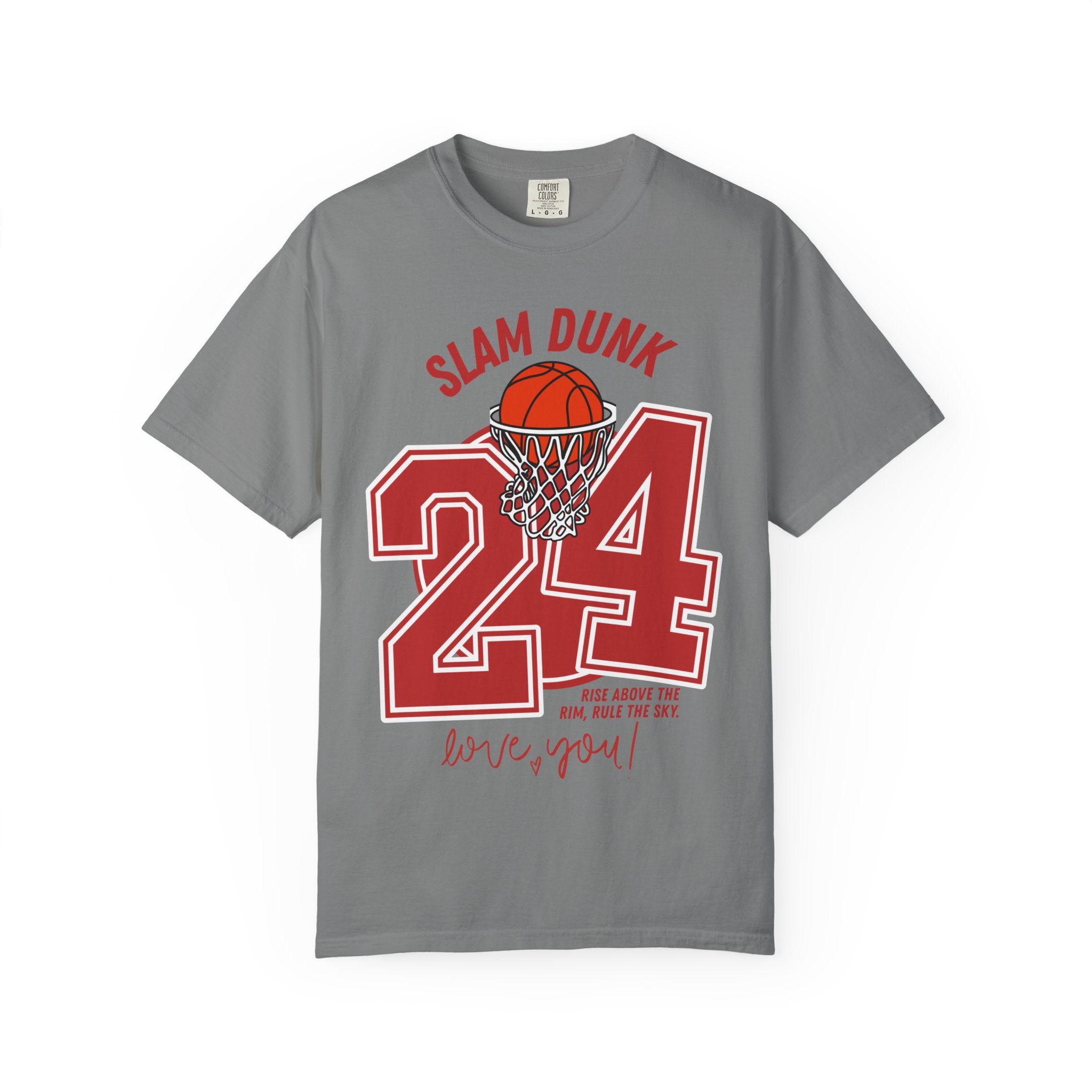 Slam Dunk Basketball T-Shirt – Unisex Garment-Dyed Tee