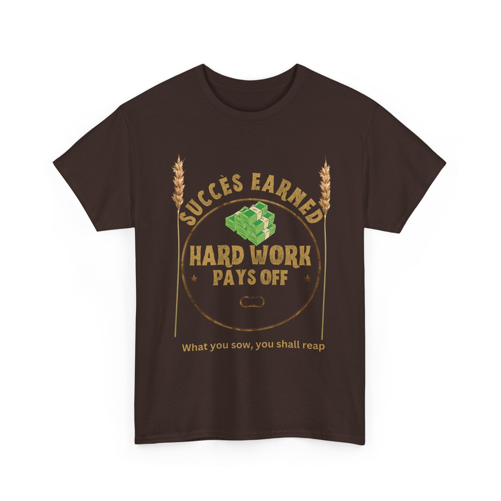Hard Work Pays Off Unisex Heavy Cotton Tee