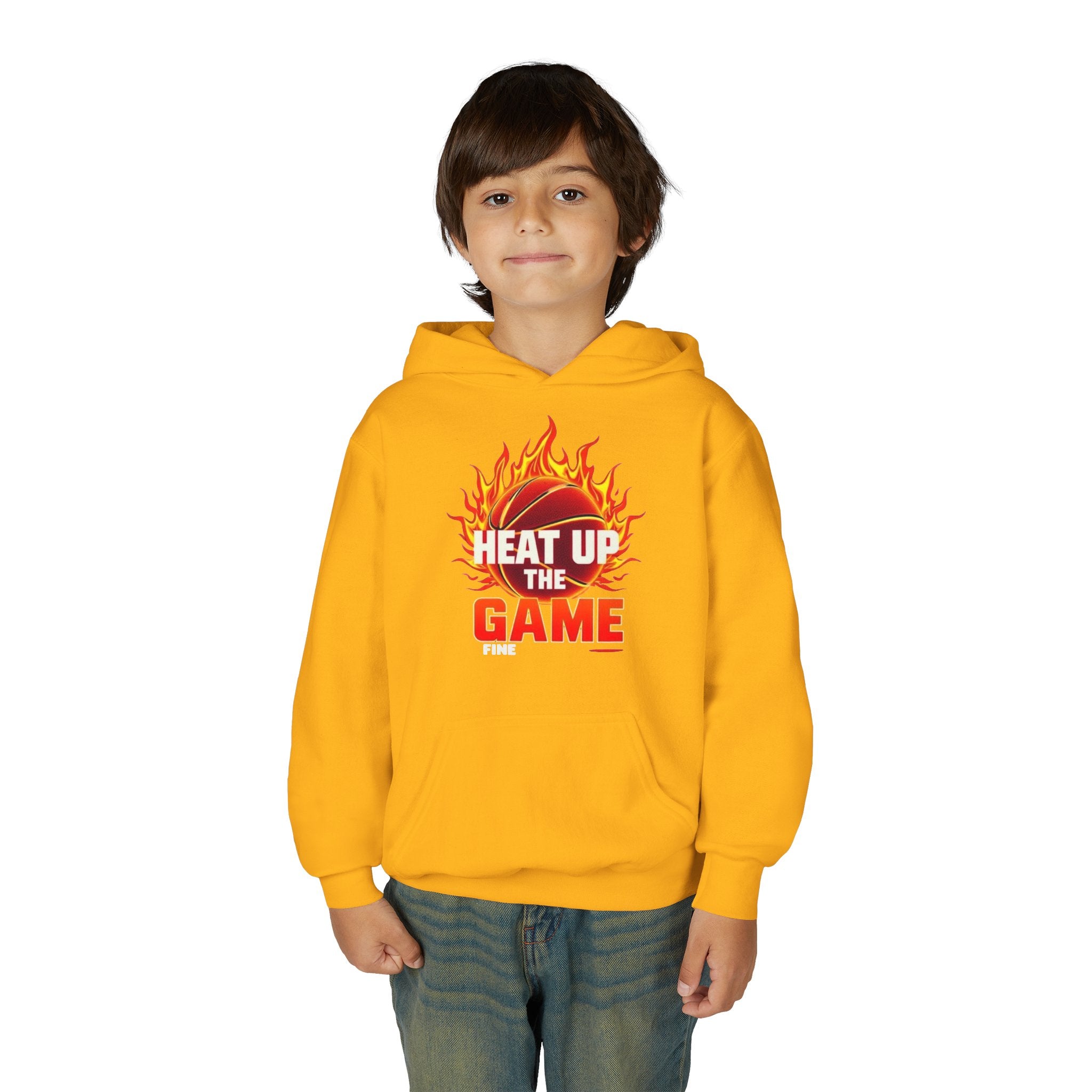 Youth Basketball Hoodie - Heat Up the Game