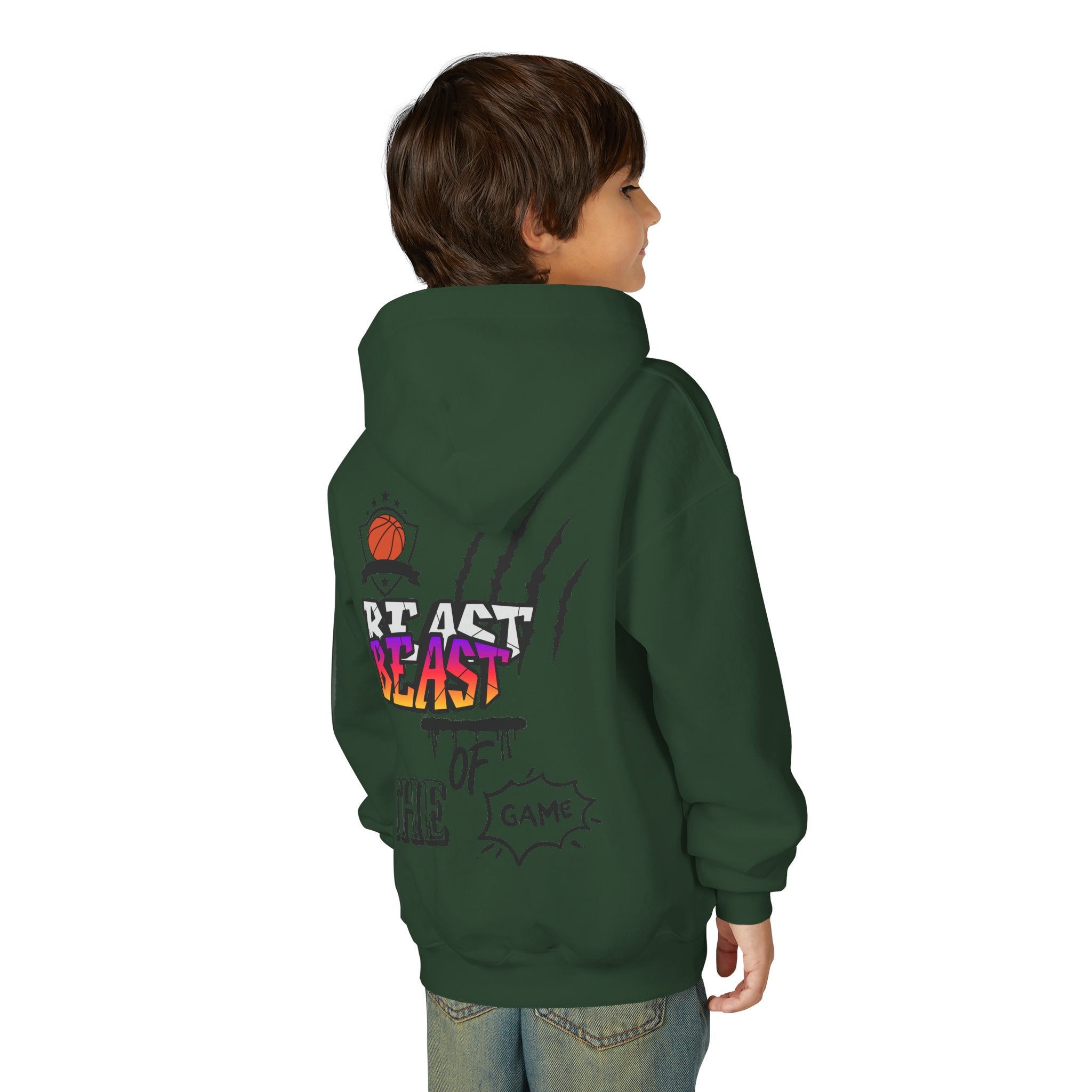 Youth Basketball Hoodie - Heat Up the Game