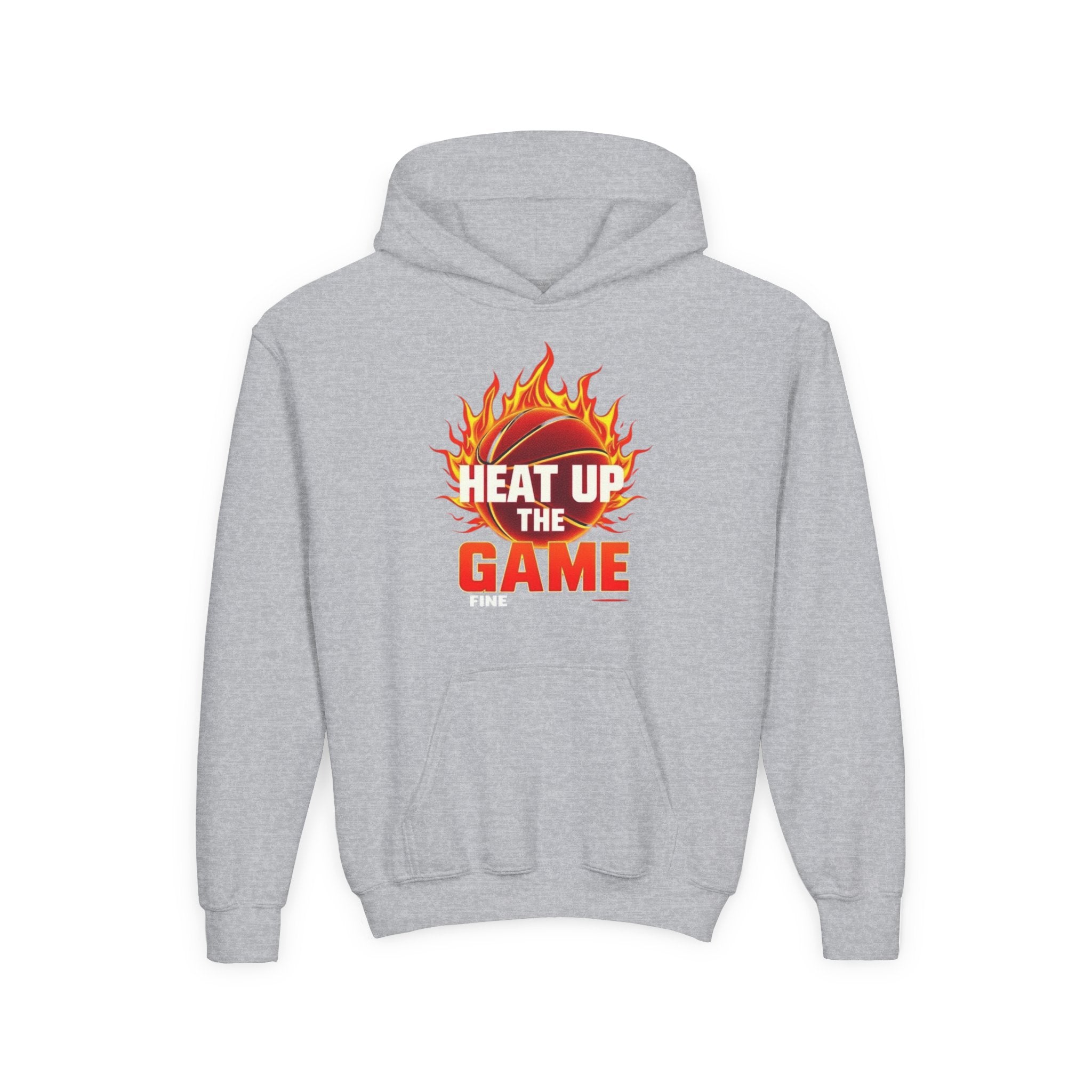 Youth Basketball Hoodie - Heat Up the Game