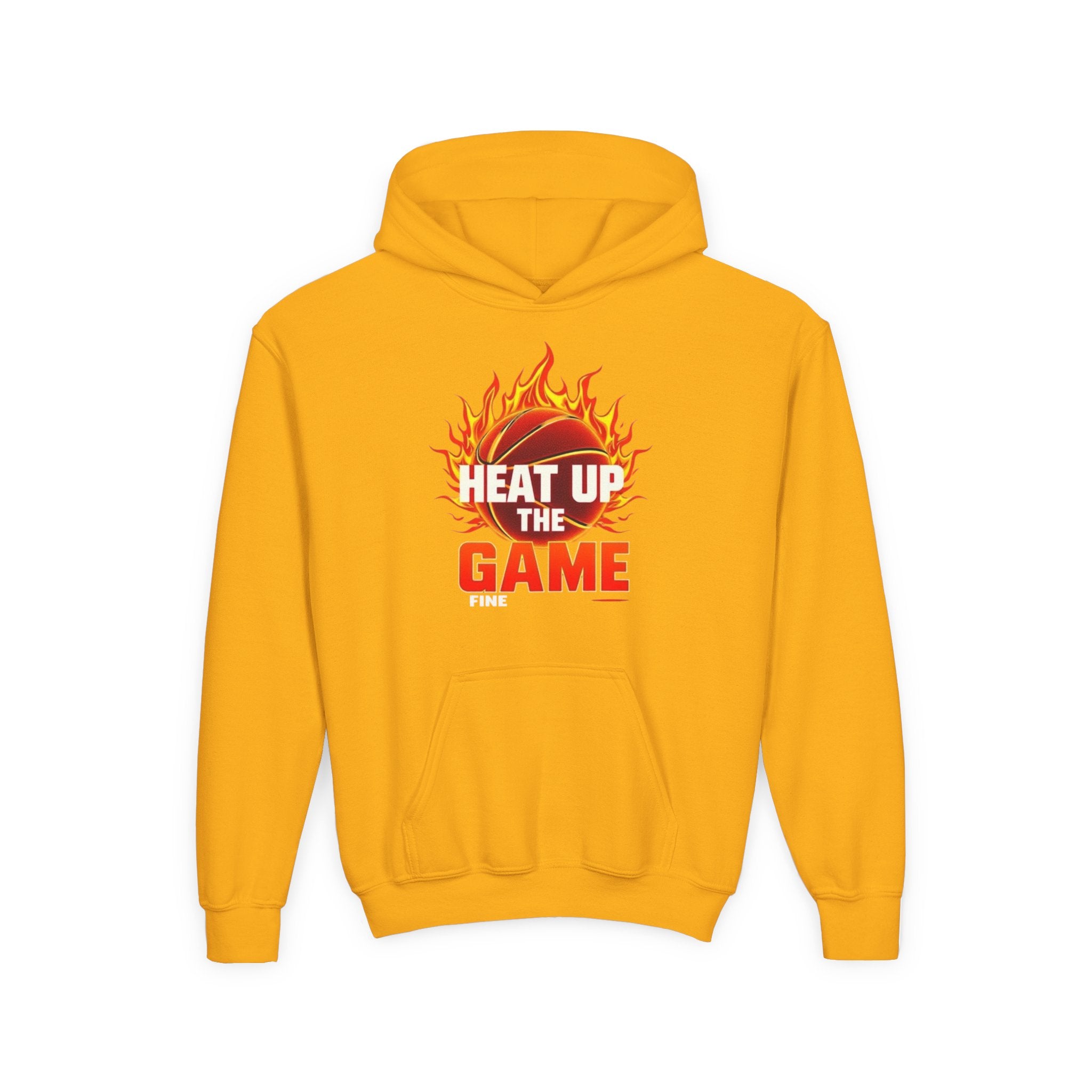 Youth Basketball Hoodie - Heat Up the Game