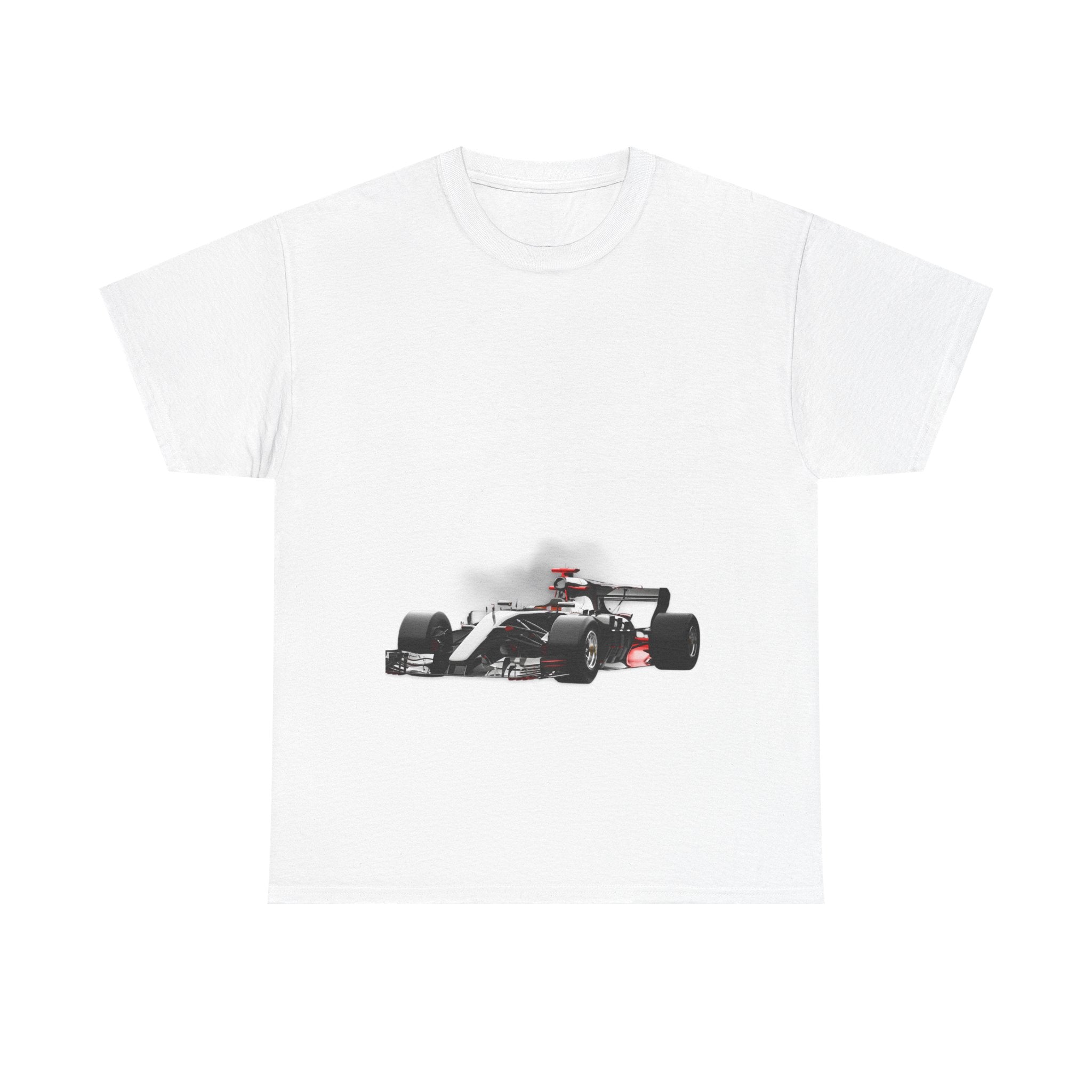 Racing Enthusiast Tee, Unisex Heavy Cotton Tee, Motorsport Gift, Car Lover Shirt, Nascar Apparel, Race Day Outfit