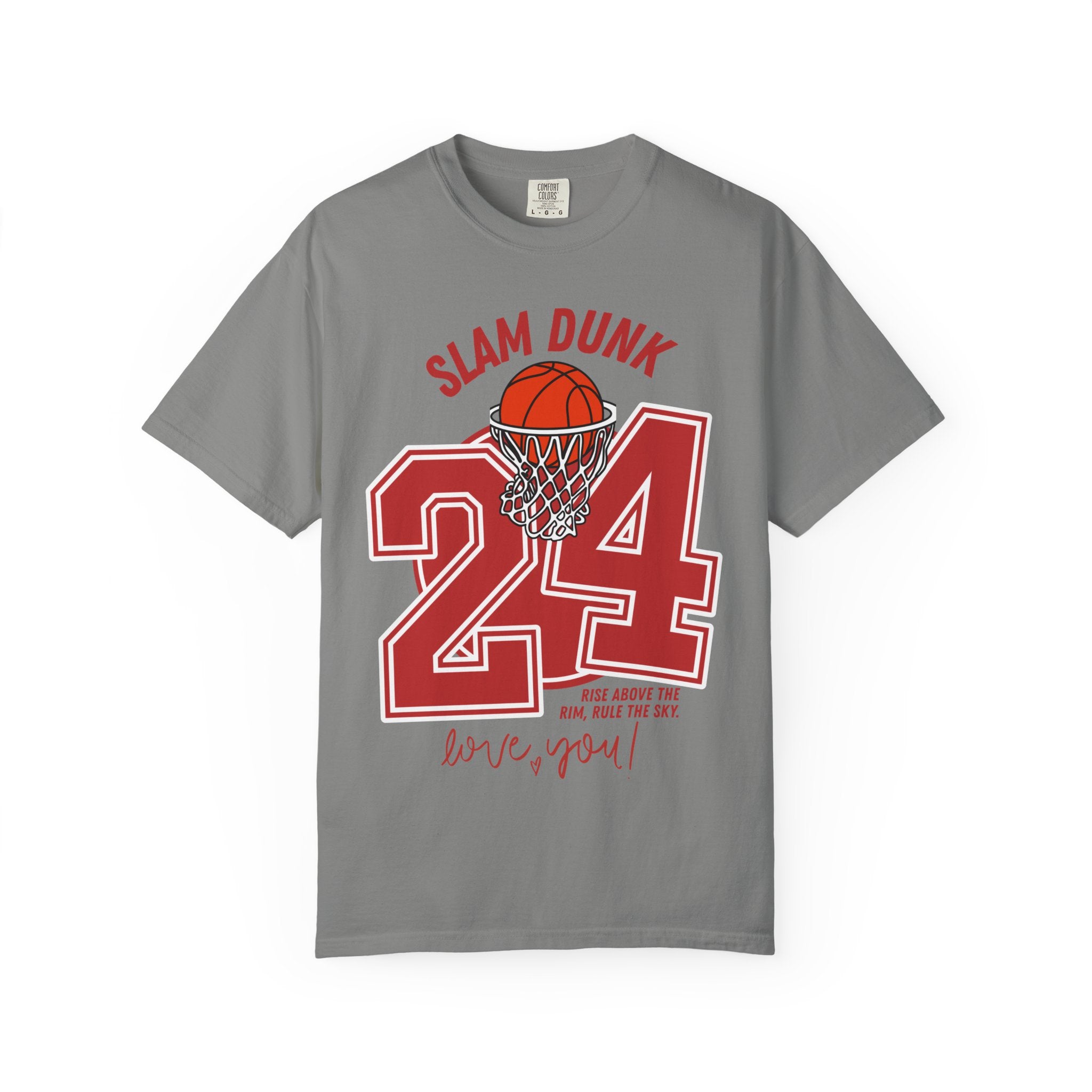 Slam Dunk Basketball T-Shirt – Unisex Garment-Dyed Tee