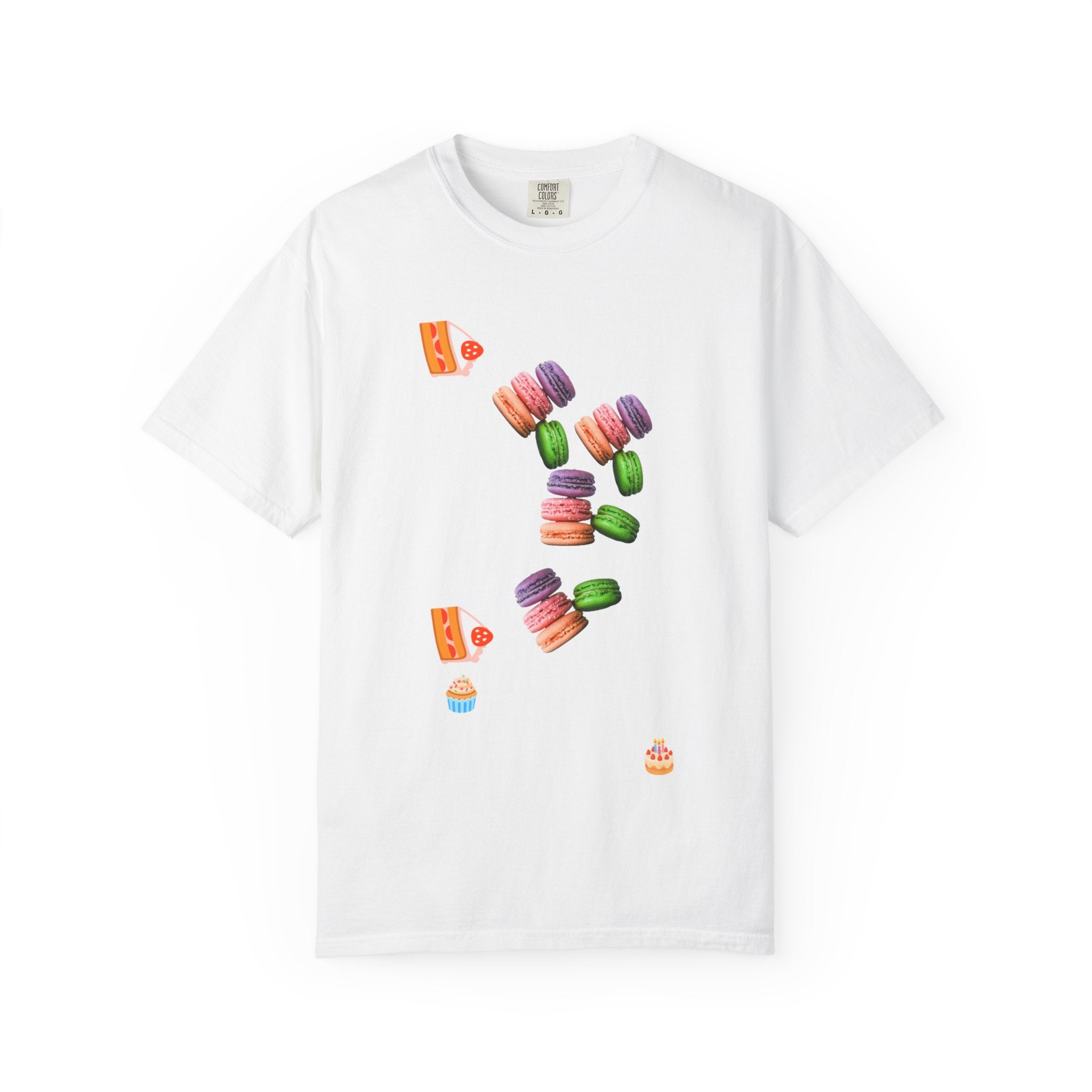 Whimsical Dessert T-Shirt, Playful Foodie Fashion, Sweet Treat Apparel, Casual Wear, Birthday Gift, Festival Outfit