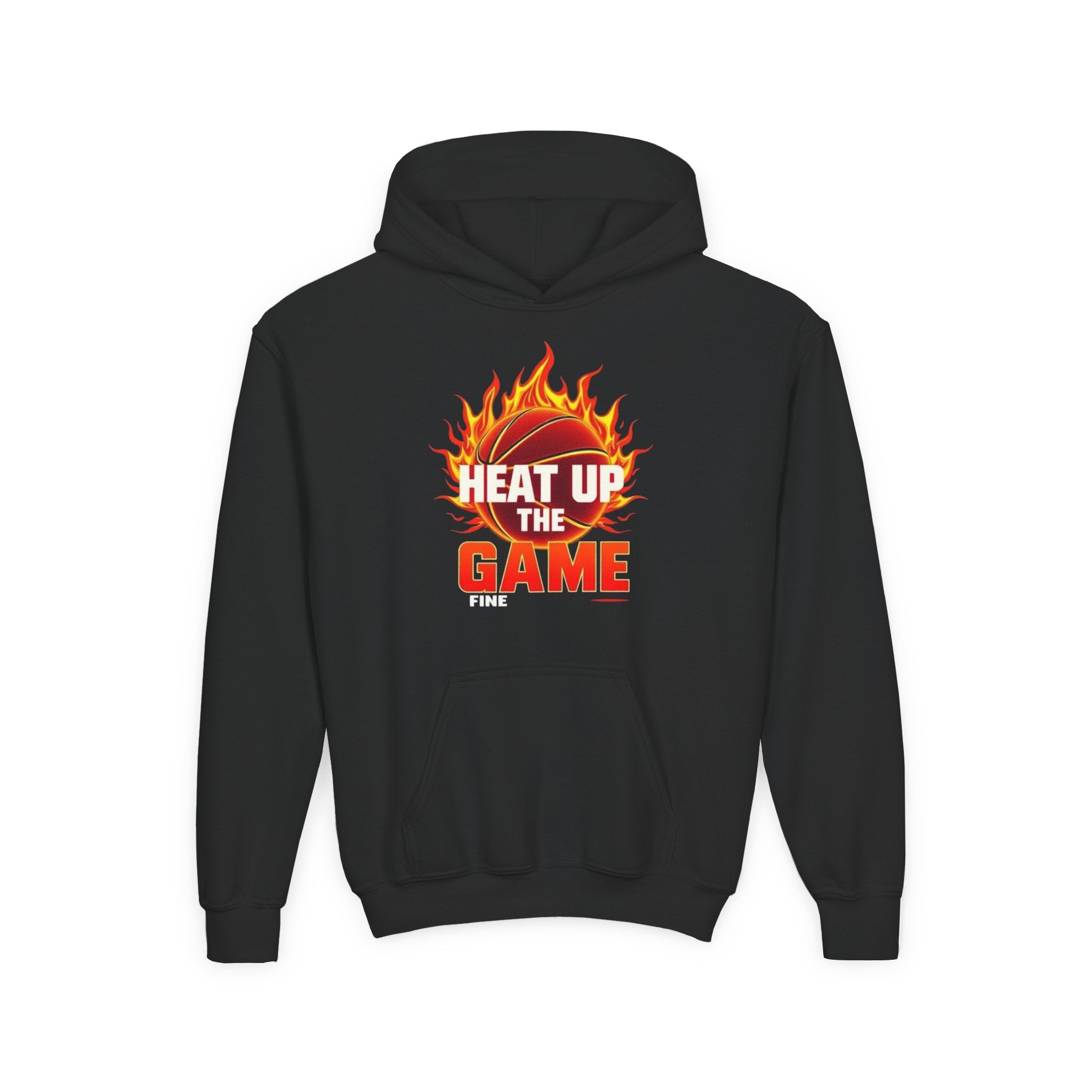 Youth Basketball Hoodie - Heat Up the Game